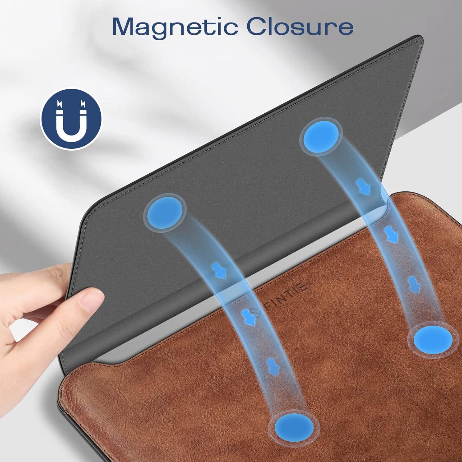 Funda Fintie para MacBook Air/Pro 13-14 Pulgadas Marrón