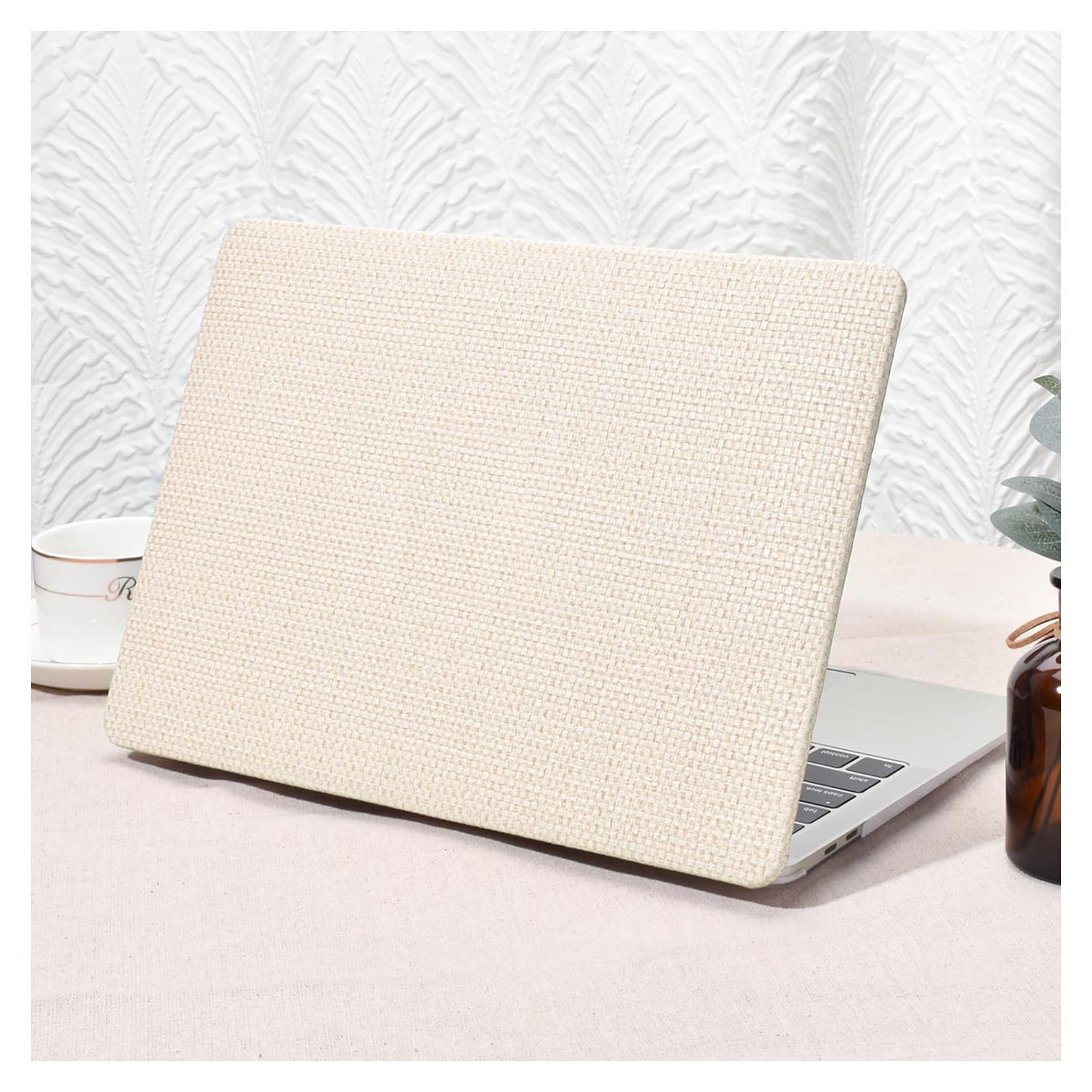 Funda Dura Seorsok para MacBook Air 13" Beige 2022-2018