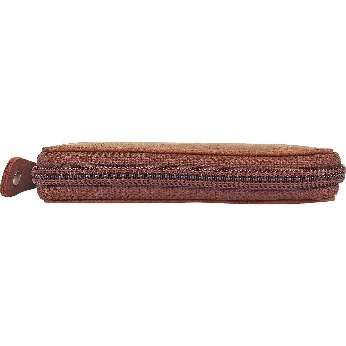 Funda de Llaves de Cuero Rustic Town - Organizador Compacto 8 Ganchos