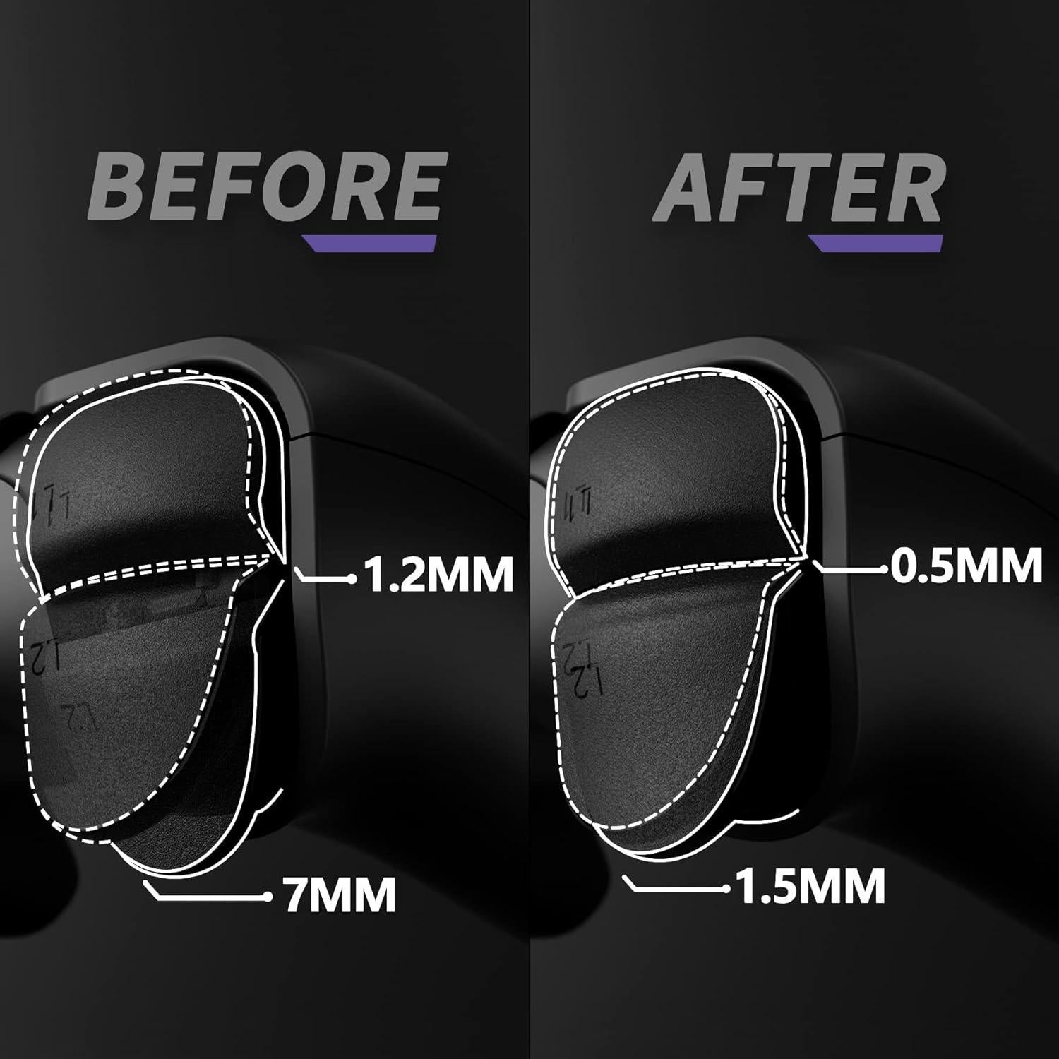 eXtremeRate Micro Switch Fuerte Gatillo Clicky PS5 BDM-010/020