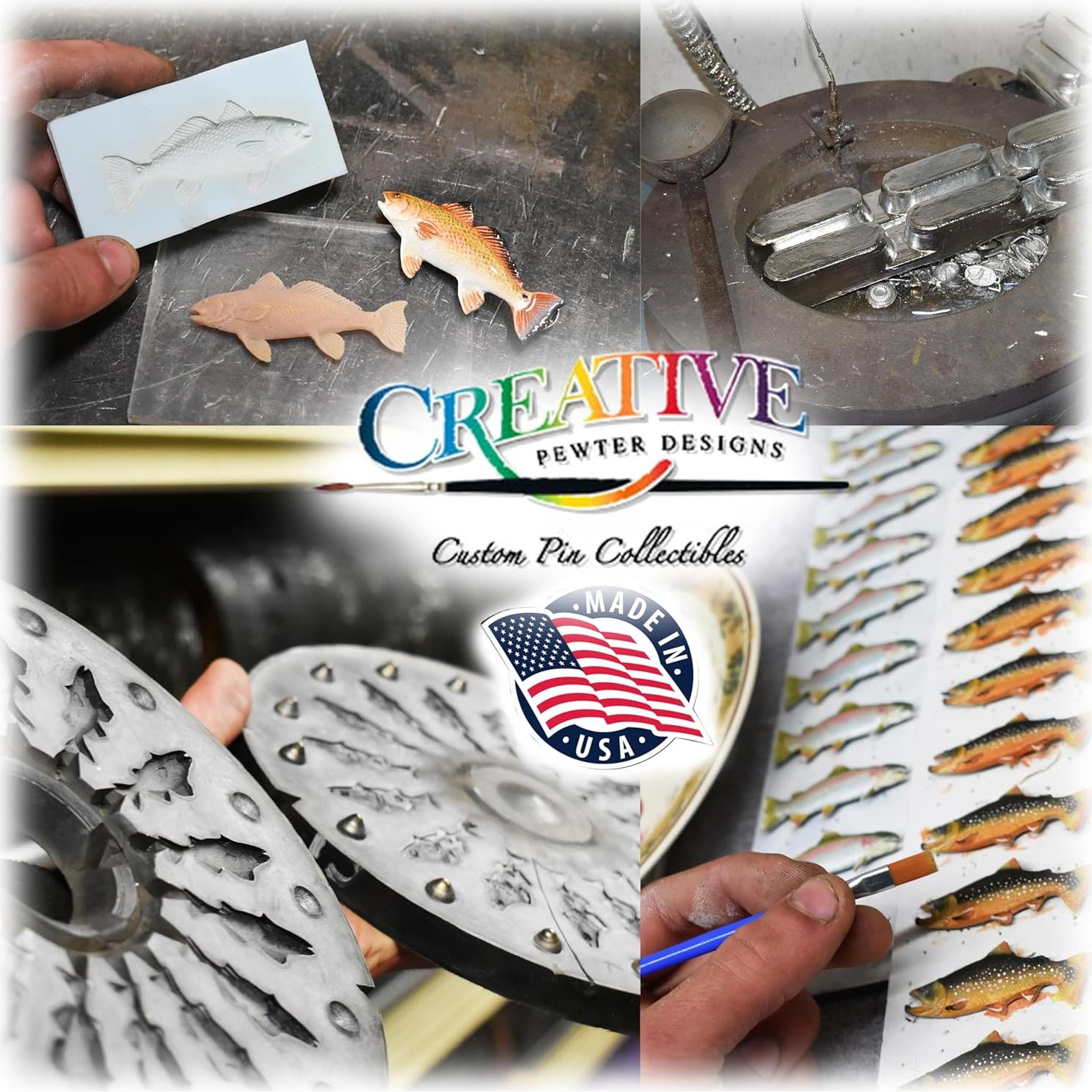 Llavero Runa Berkano Creative Pewter 3.81 cm Hecho en EE. UU.