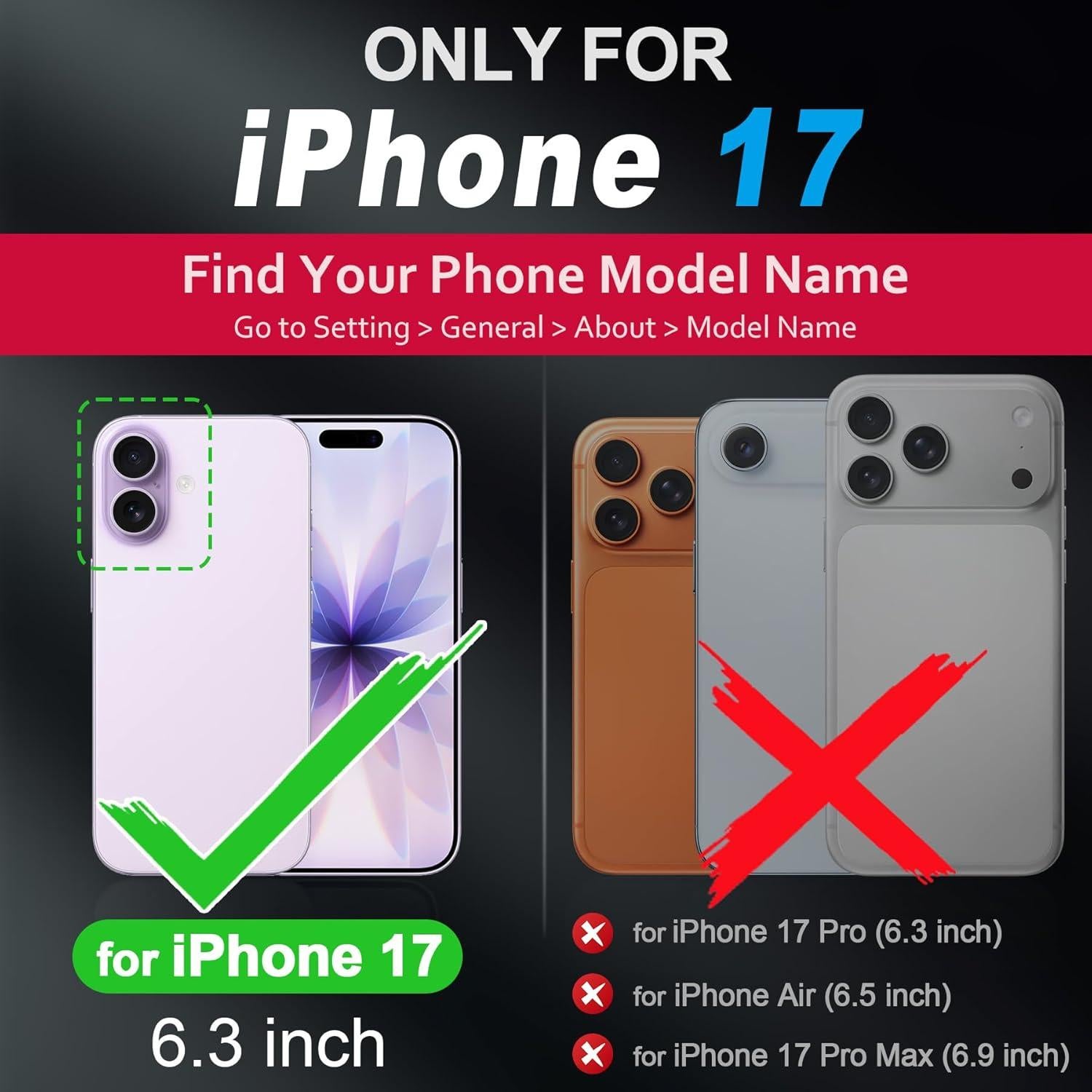 Funda Cartera Cuero Genuino SHIELDON para iPhone 17 6.3" 5G