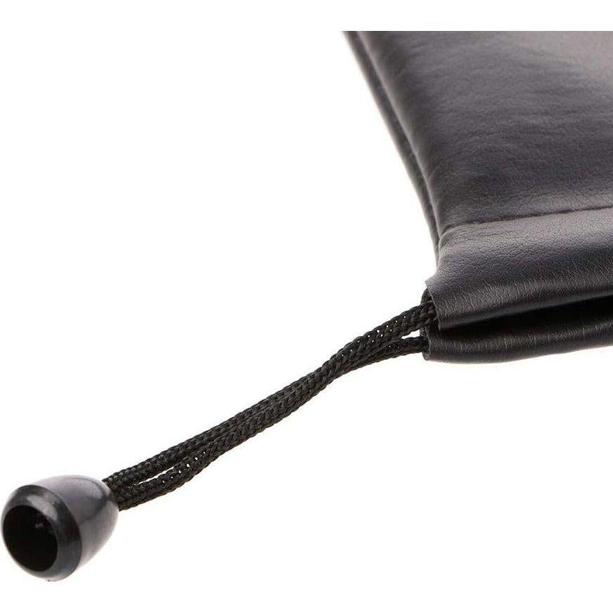 Bolsa de Almacenamiento de Cuero Sintético HYROOY para Auriculares Grandes