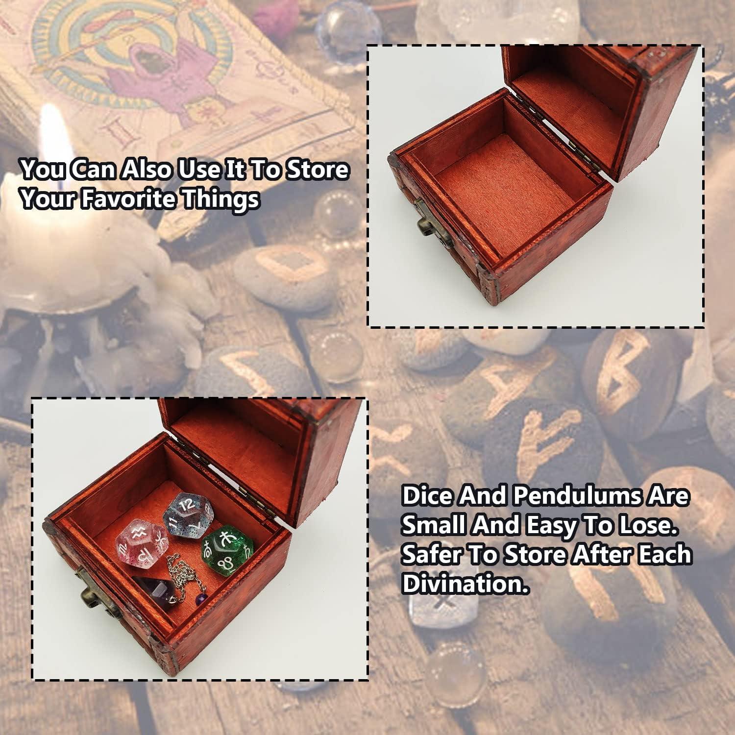 Juego de Adivinación Knana con Péndulo y Dados de Tarot