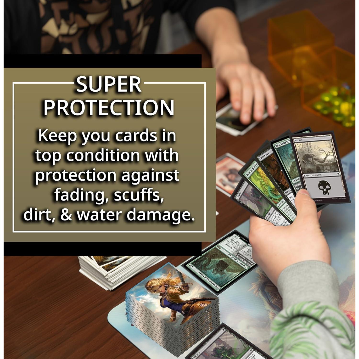 Mangas de Juego de Cartas Anime Caballero Rúnico 100 Unidades