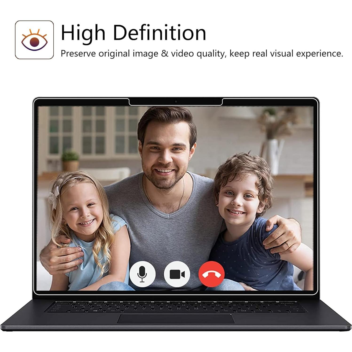 Protector de Pantalla Megoo para Surface Laptop 7 13.8" Vidrio Templado