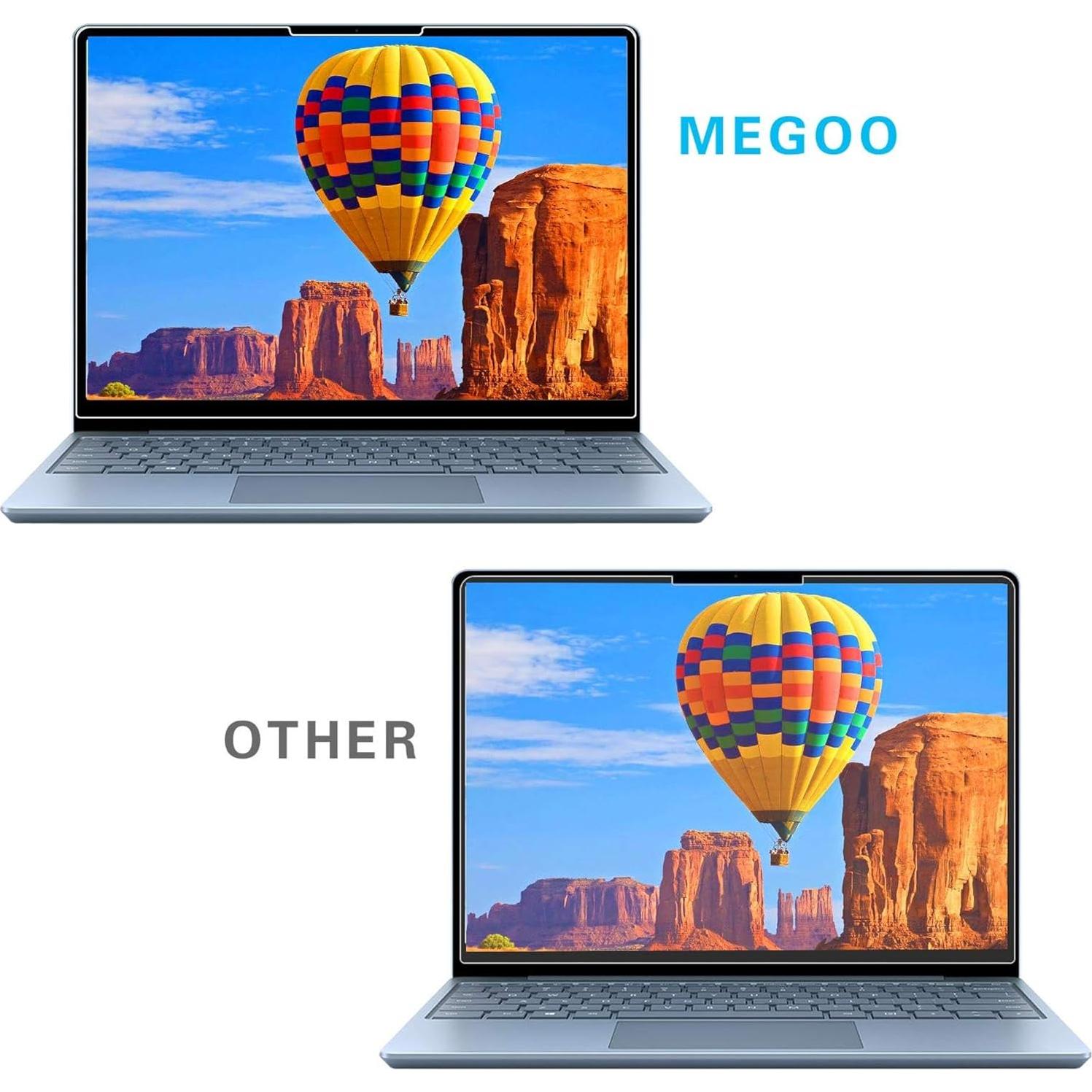 Protector de Pantalla Vidrio Megoo para Surface Laptop Go 3/2 12.4"