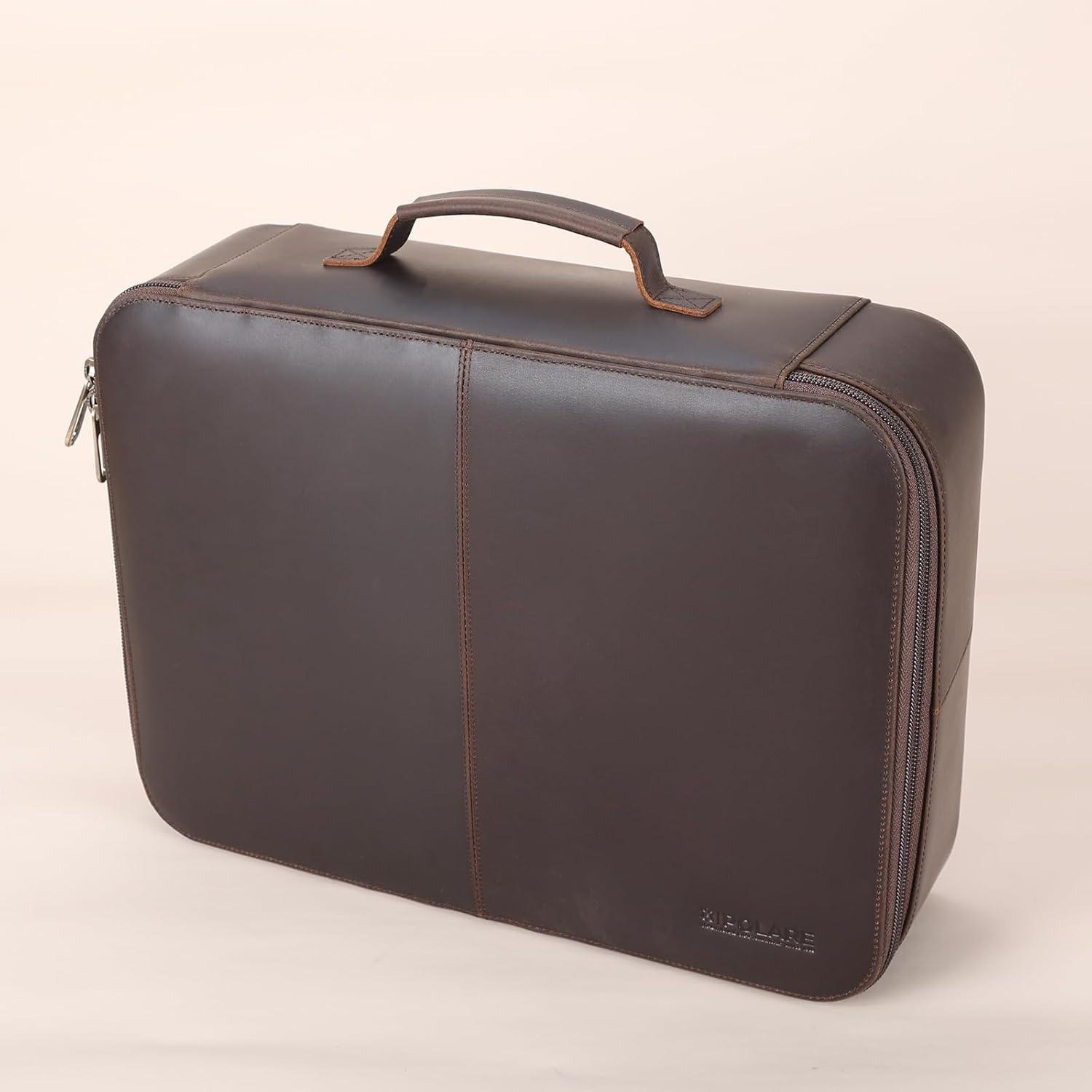 Bolsa Organizadora de Documentos de Cuero Polare 36.8x27.9 cm