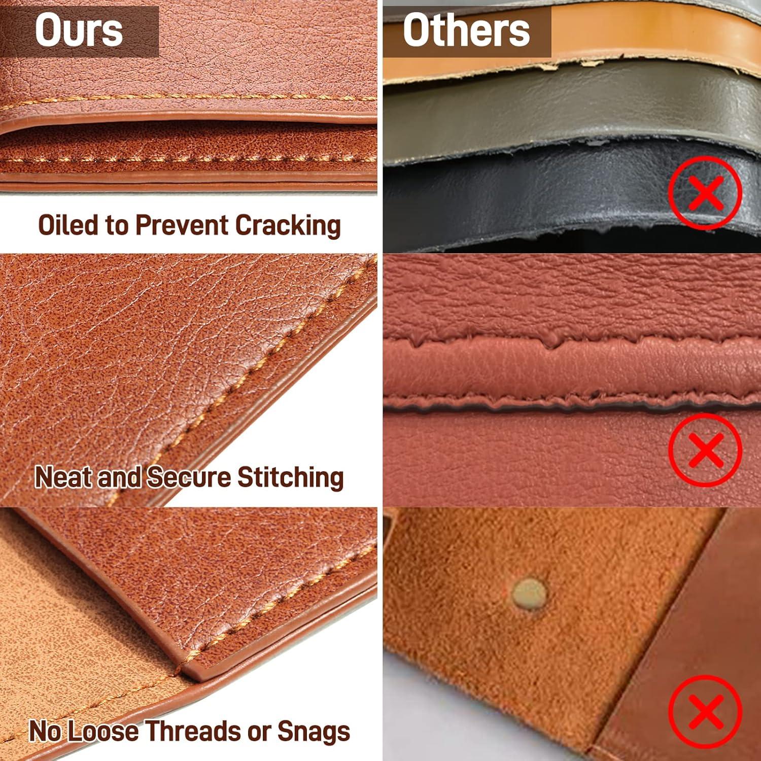 Carpeta de archivo de PU marrón QiXin para documentos A4