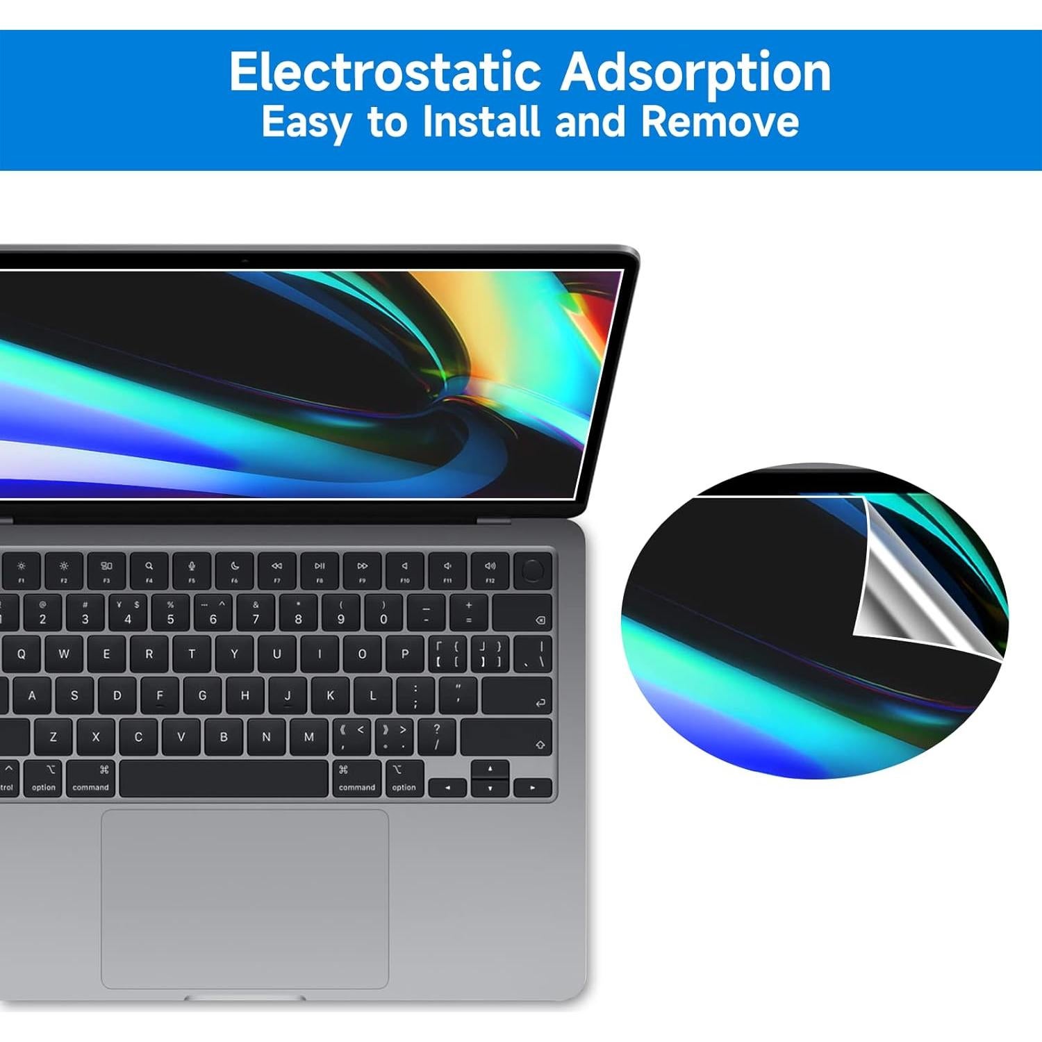Protector de Pantalla Anti Reflejo ANTOGOO V para MacBook Pro 16" 2019