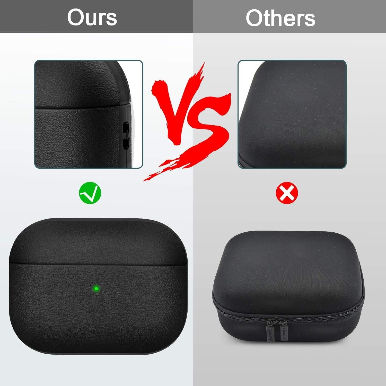 Funda Protectora JIELIELE para Airpods Pro 3 - Negro Mate