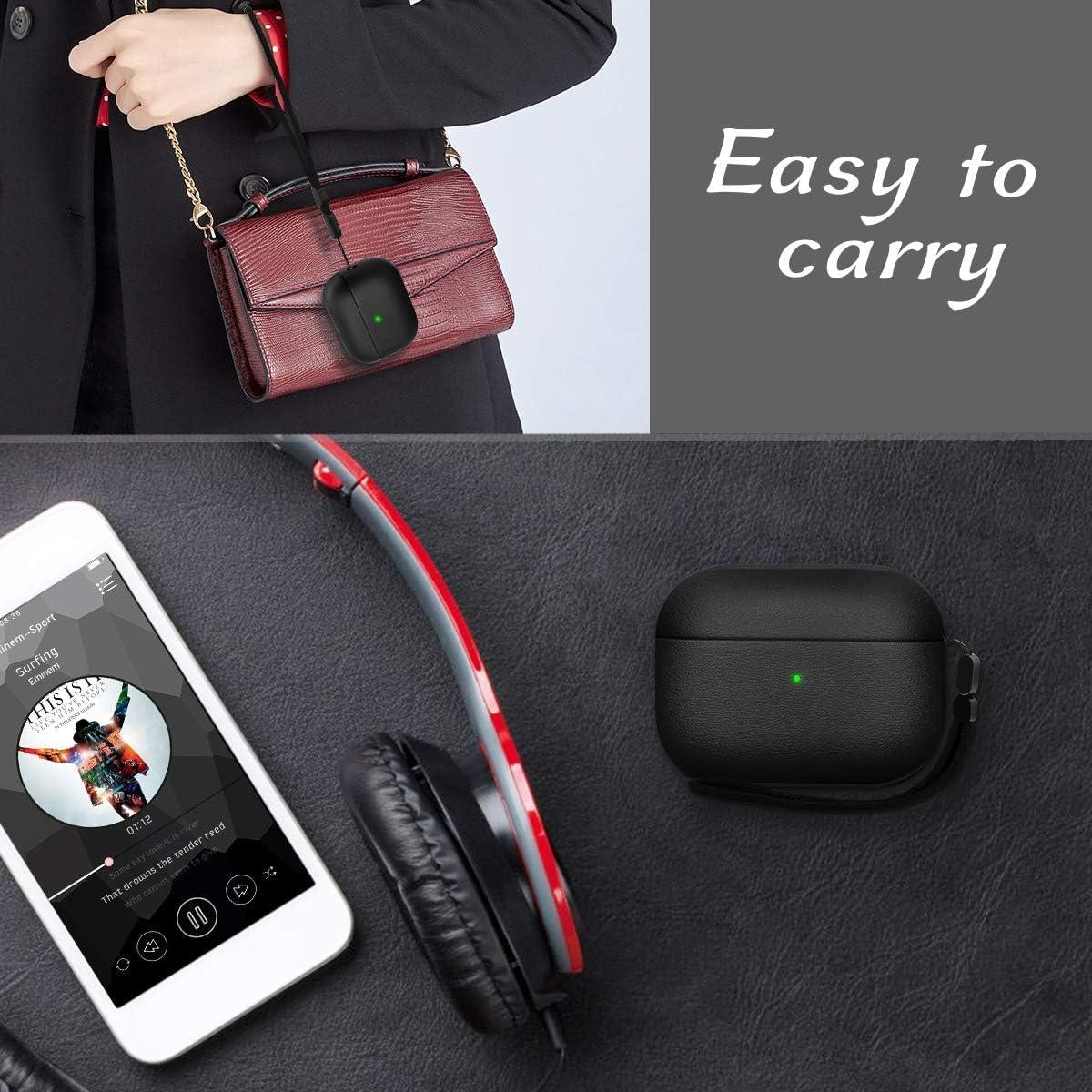 Funda Protectora JIELIELE para Airpods Pro 3 - Negro Mate