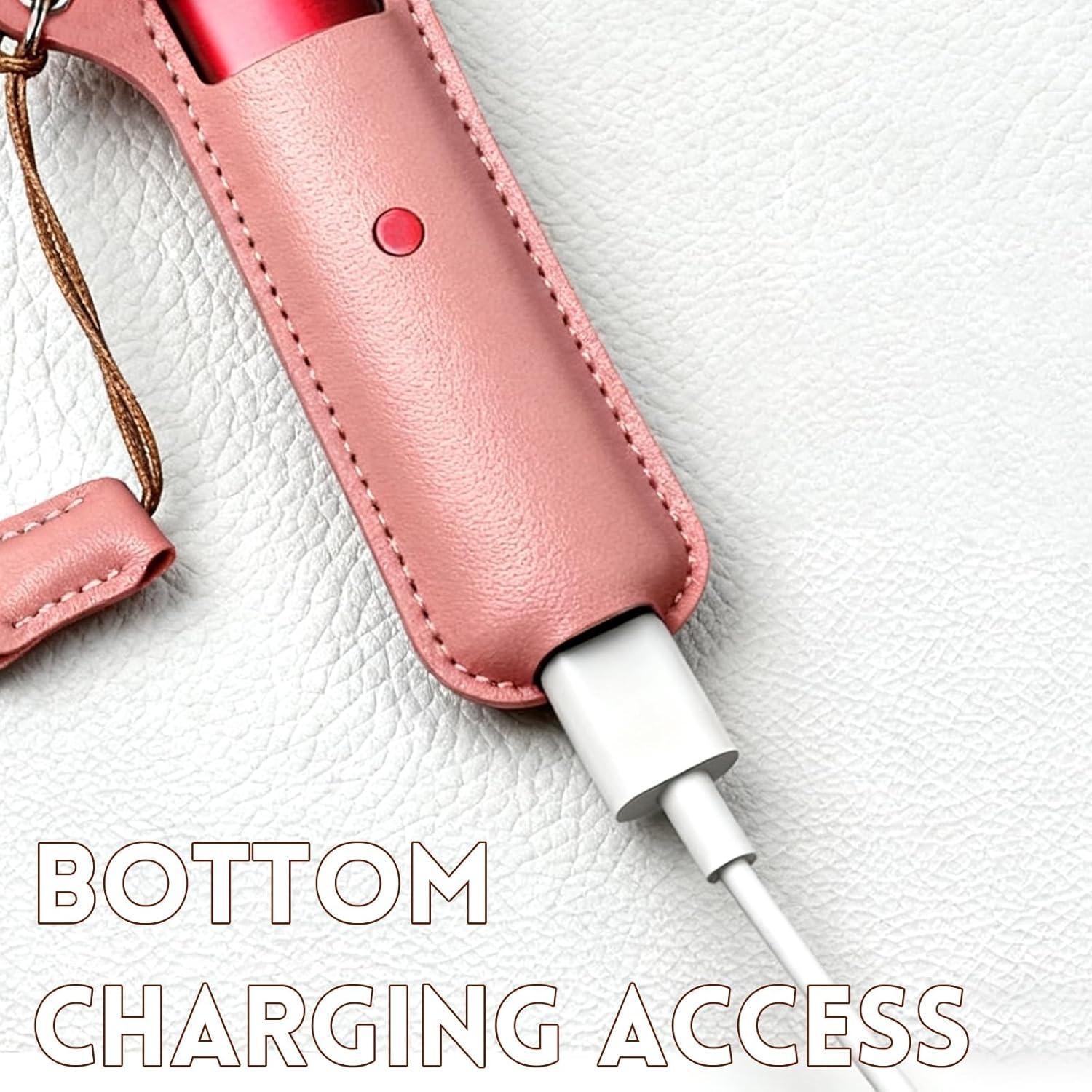 Soporte para Vape FoalGalaxia con Correa - Funda Cuero PU Marrón