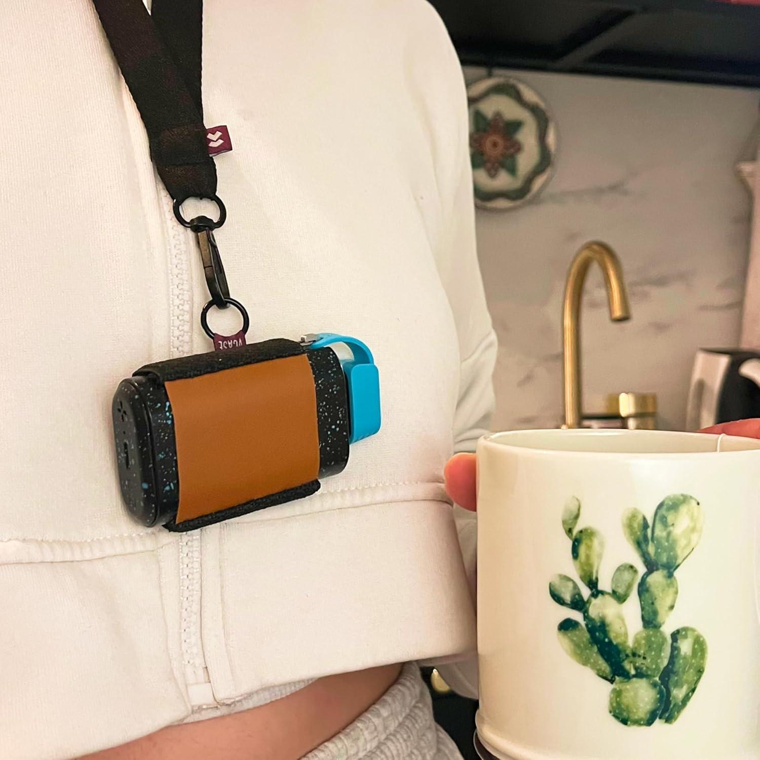 Soporte de Vape VCASE de Cuero Marrón XL - Alta Elasticidad