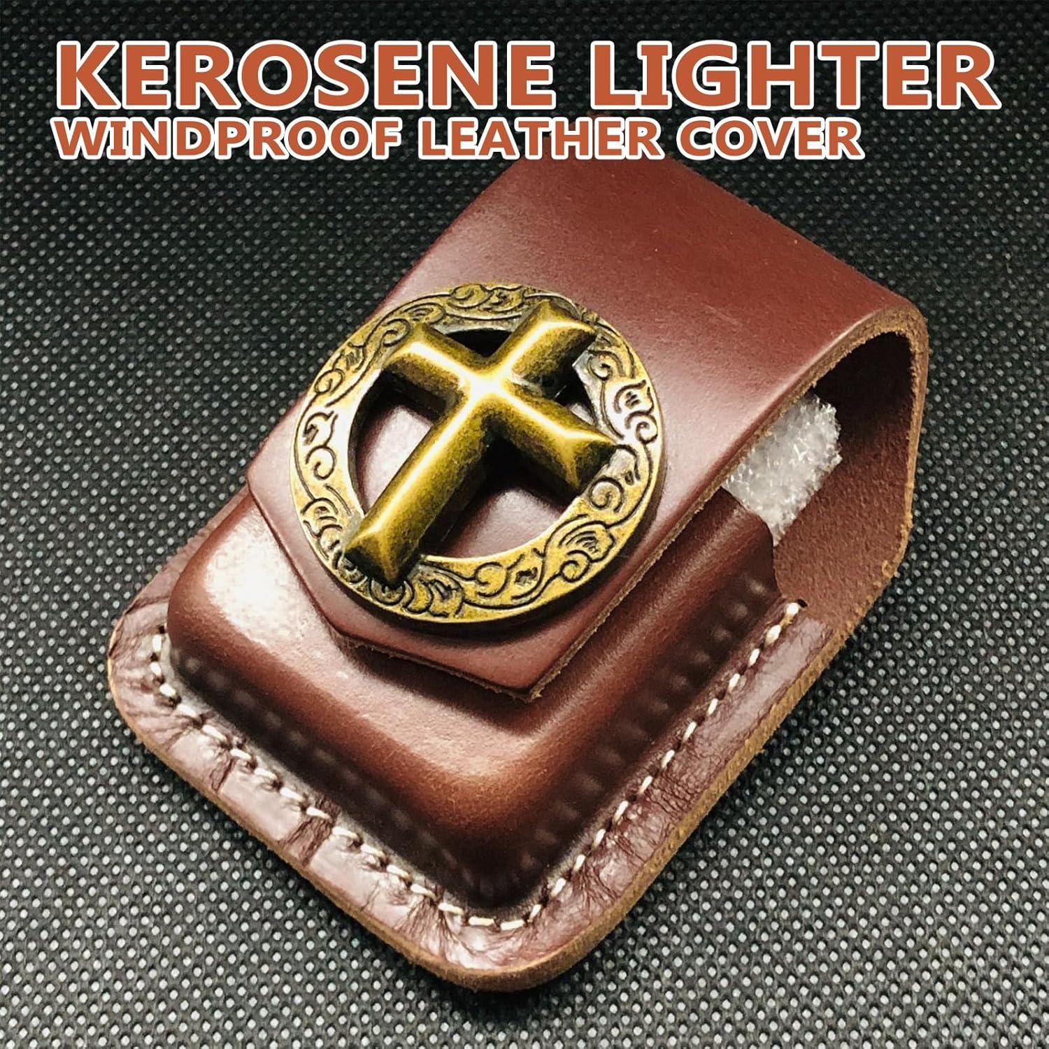 Funda de Cuero Heiluxe para Encendedor con Broche - Hecha a Mano