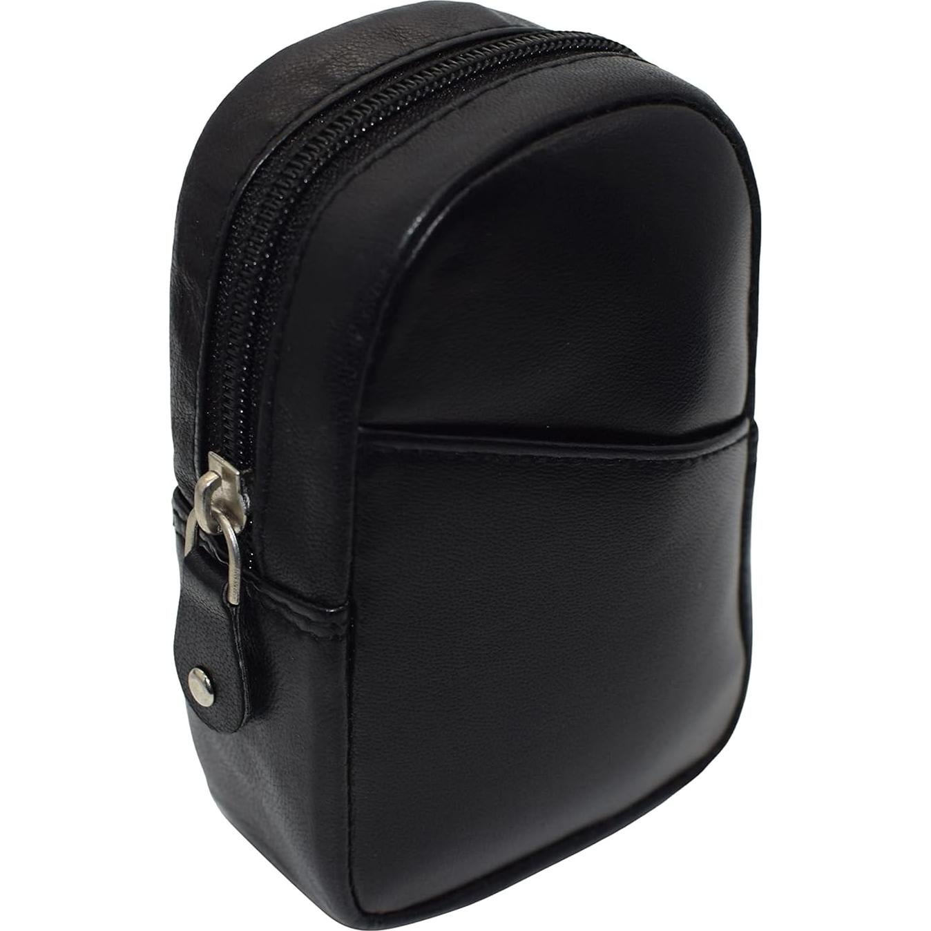 Funda de Cigarrillos de Cuero Genuino Marshal 100's Negra