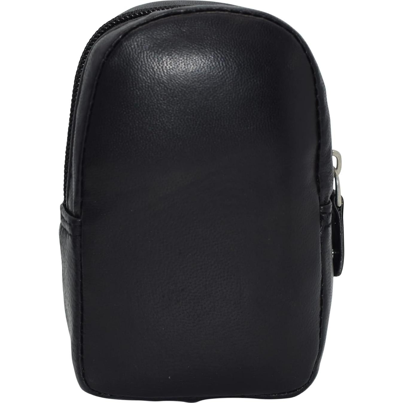 Funda de Cigarrillos de Cuero Genuino Marshal 100's Negra