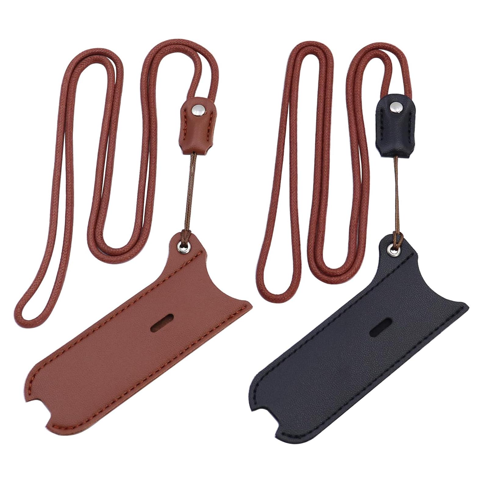 Funda de cuero PU con cordón para J-U-L y otros - 2 Pack