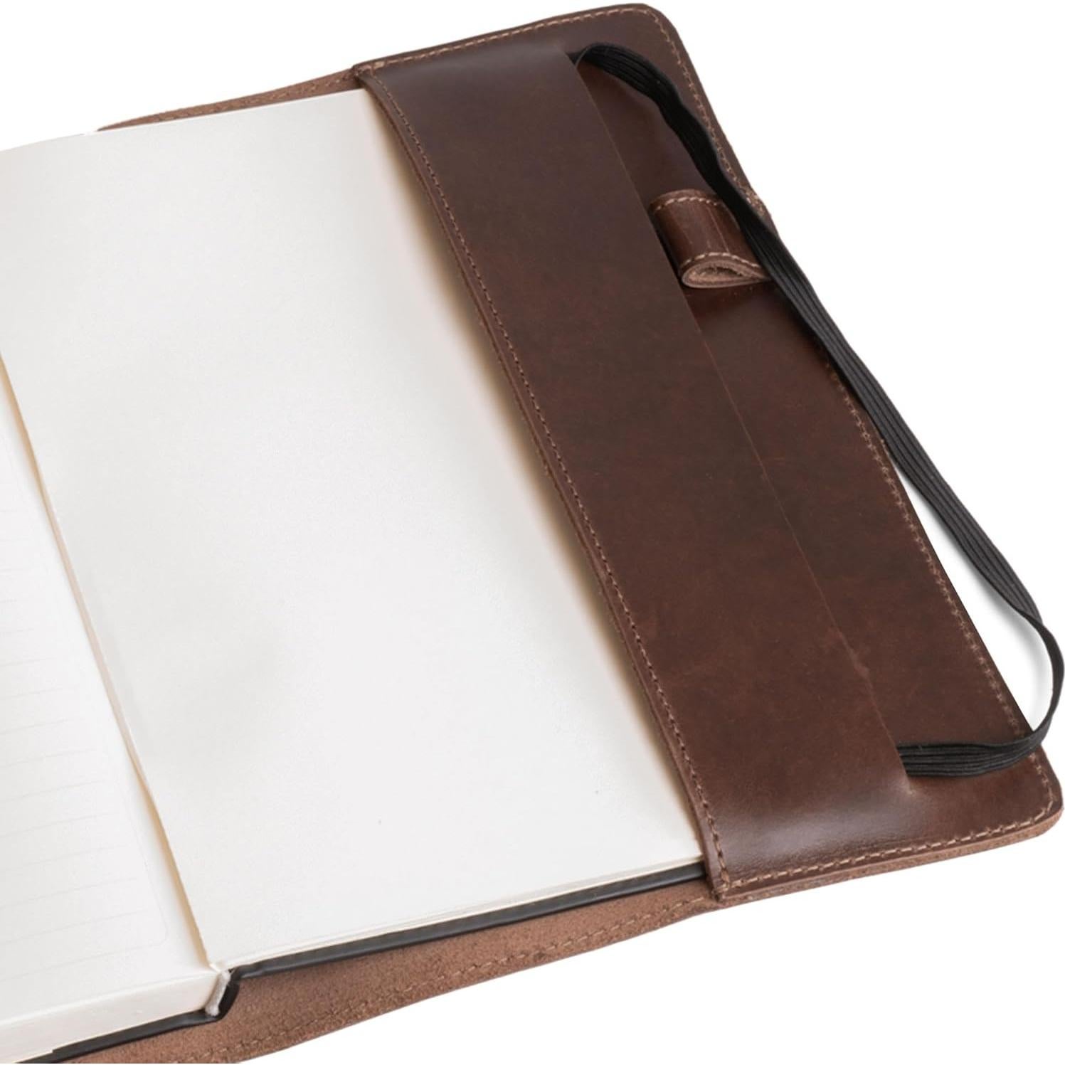 Funda de Cuaderno Leuchtturm A5 Hide & Drink Cuero Marrón