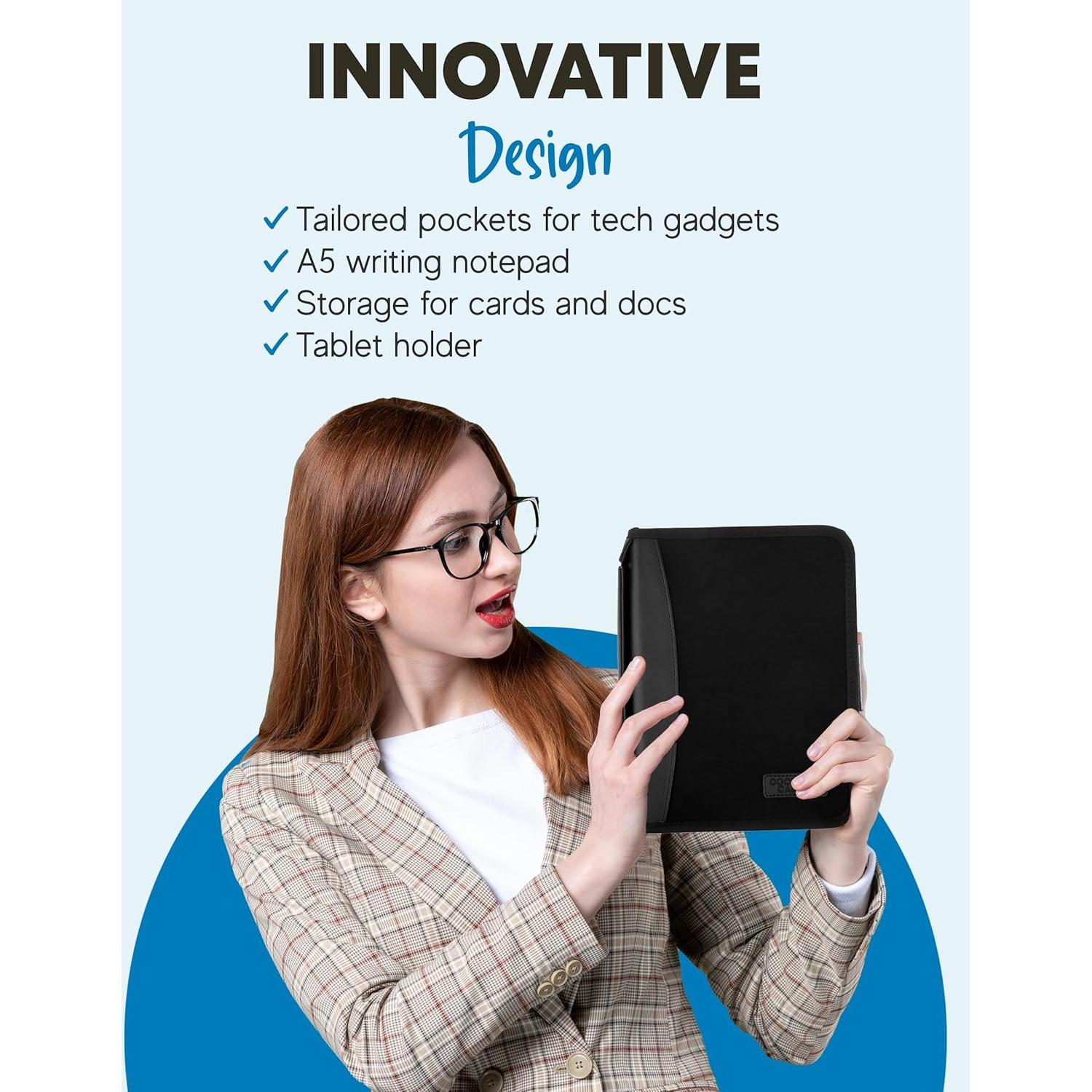 Organizador de Portafolio Cooper BizMate PRO con Cremallera