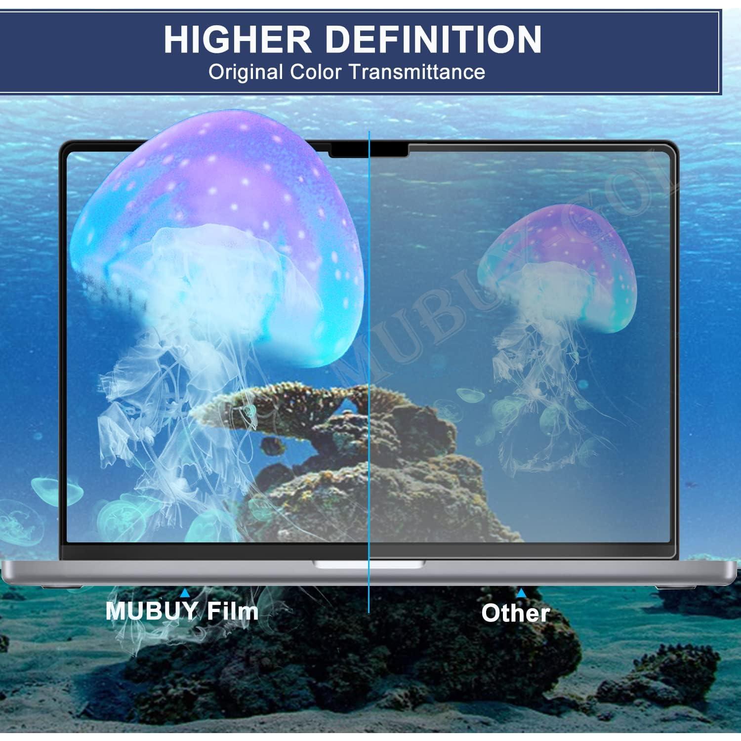 Paquete de 2 Protectores de Pantalla MUBUY-GOL para HP OmniBook 14"