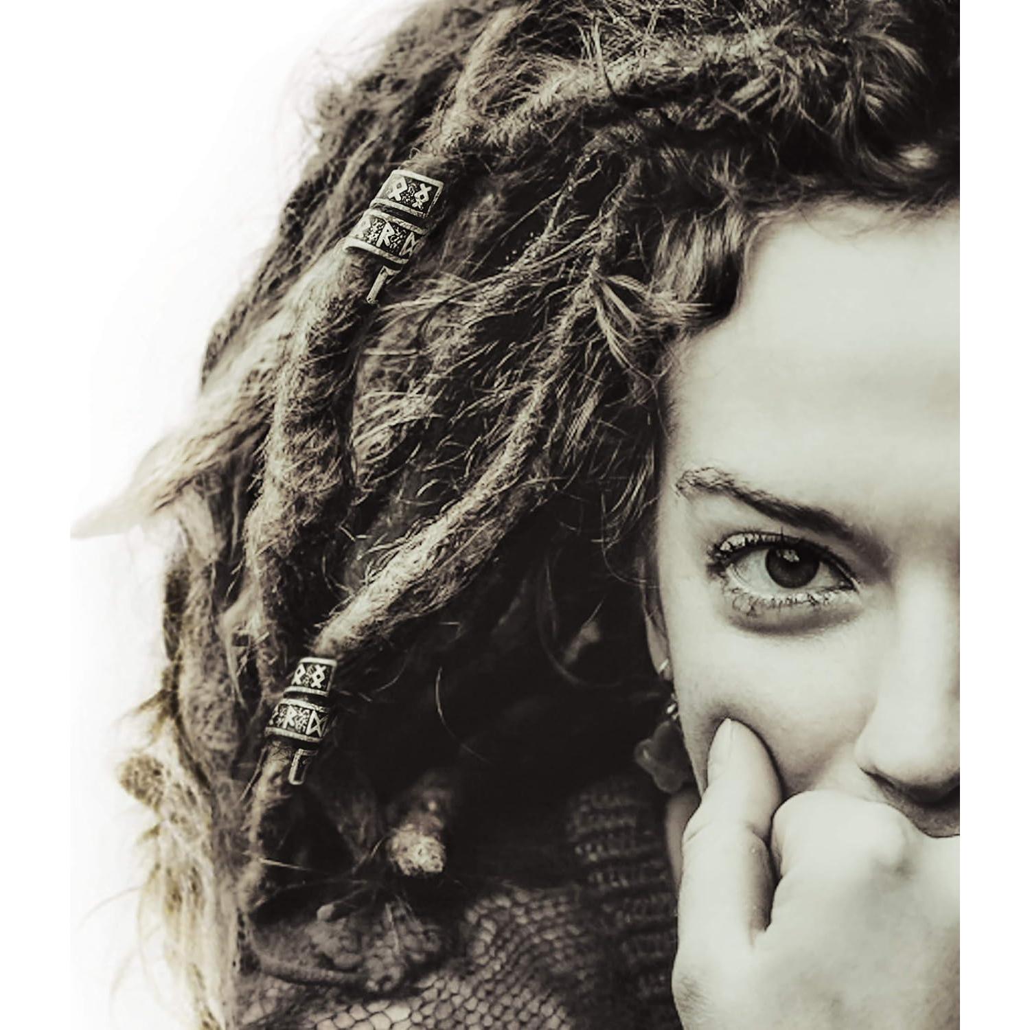 Juego de Anillos para Barba Vikinga - 8 Anillos Nórdicos