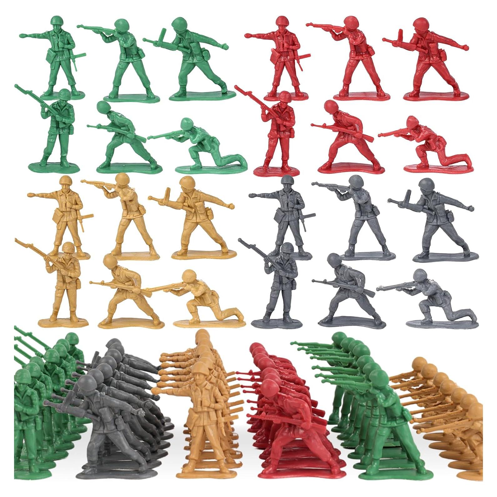 Figuras de Acción Soldados LOVESTOWN 120PCS Plástico 5cm