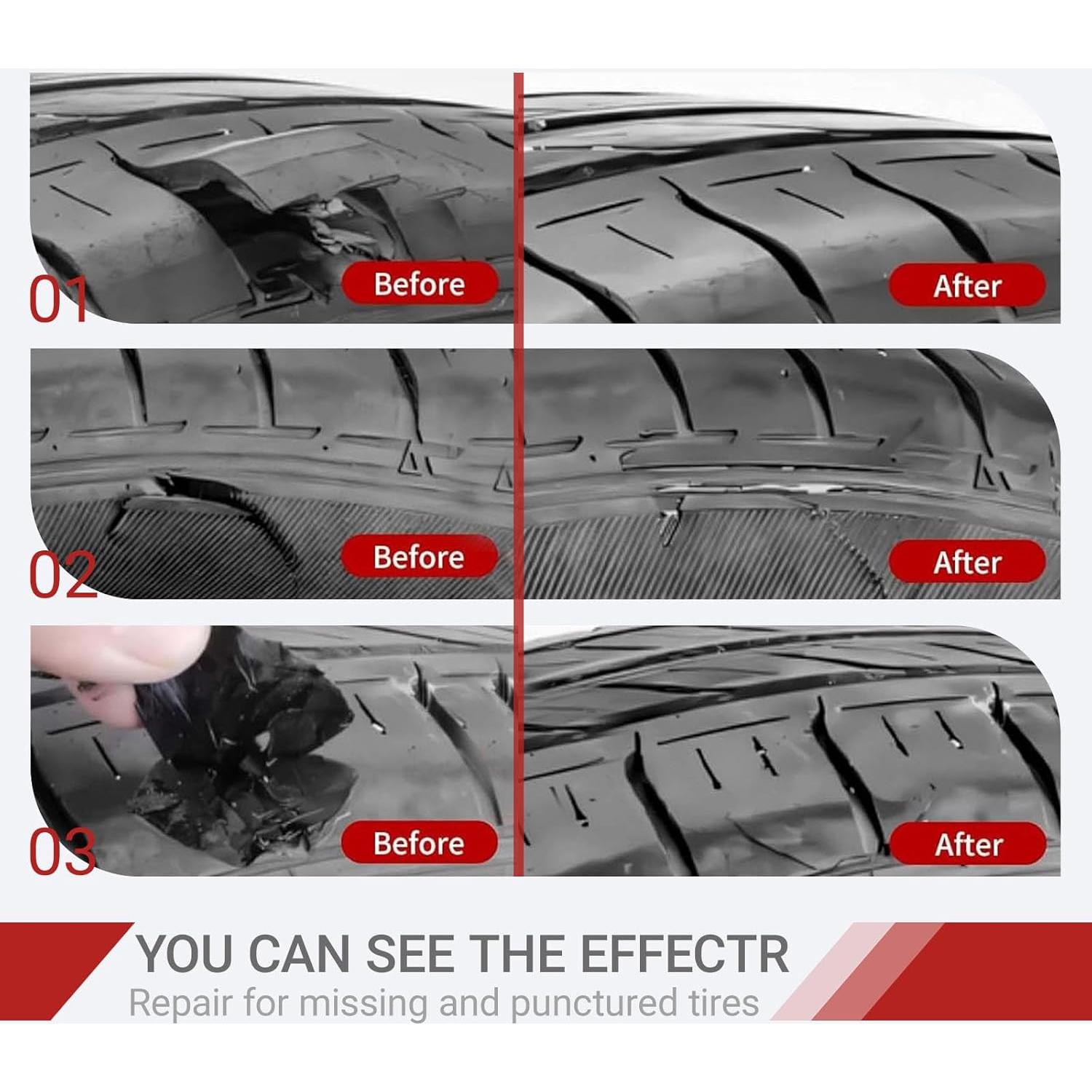 Adhesivo para Neumáticos LIKFCBOND 100 ml Kit Reparación