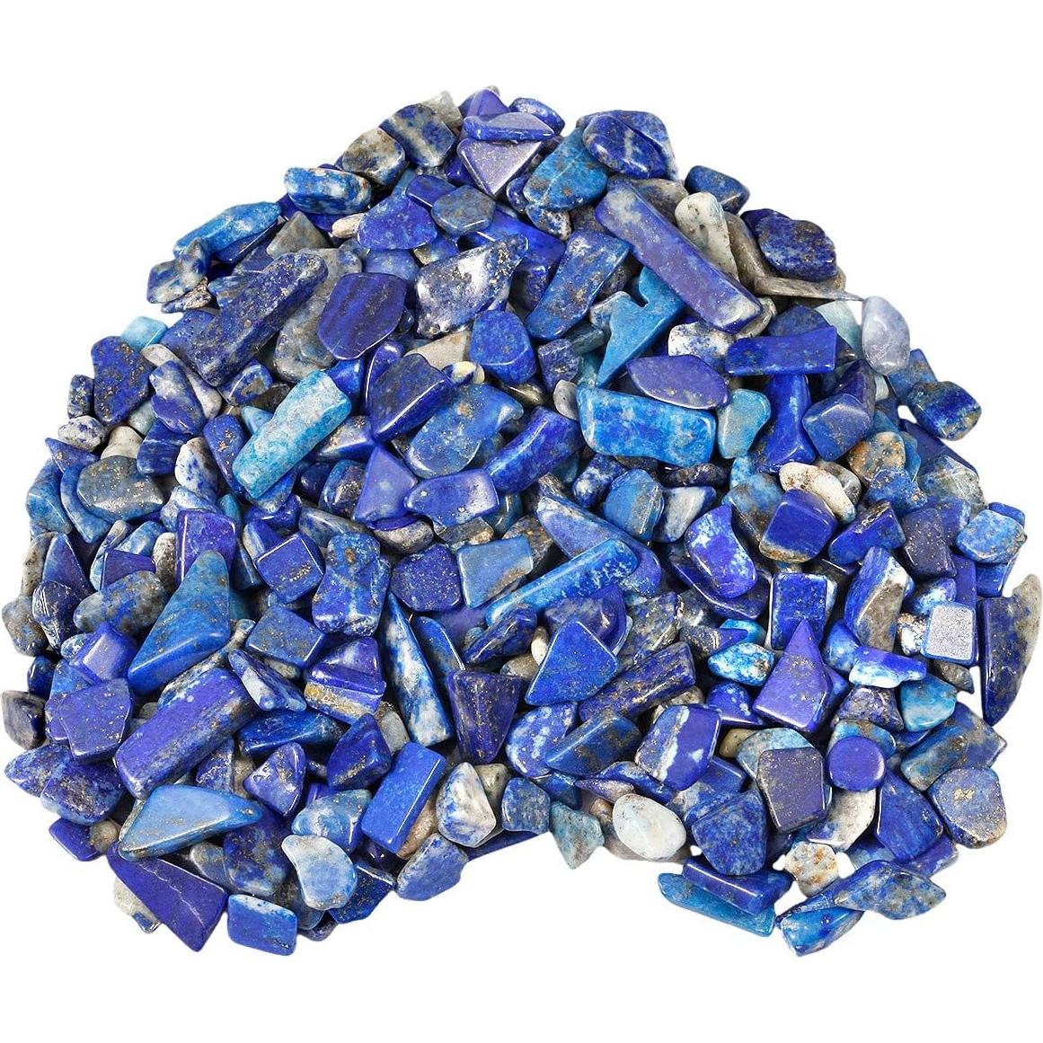 Piedras Chips Ojo de Tigre y Lapis Lazuli SUNYIK 227g