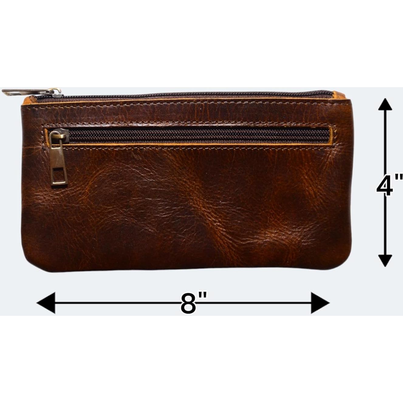 Estuche de Lápiz de Cuero Vintage Berliner Bags 20x12.7cm