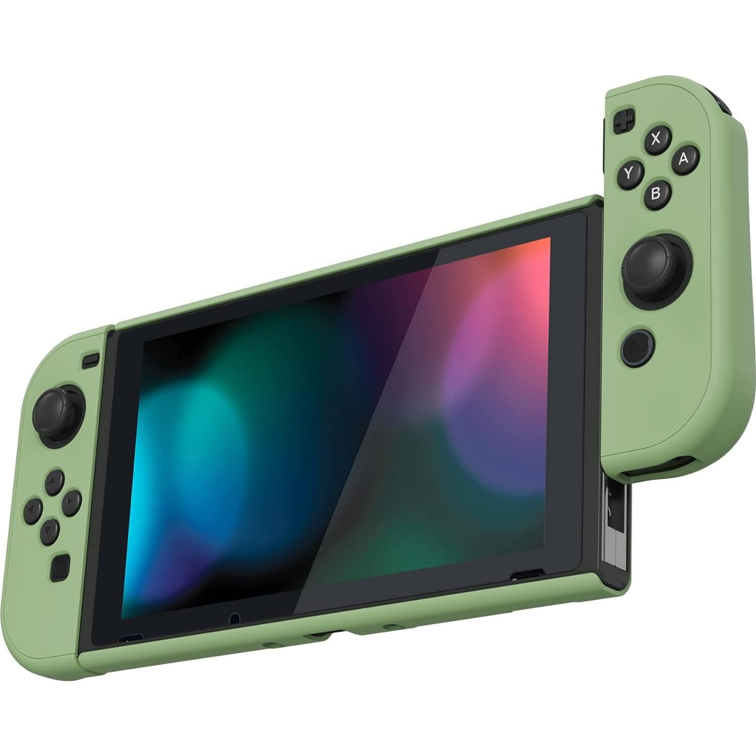 Funda Ergonómica PlayVital para Nintendo Switch Verde