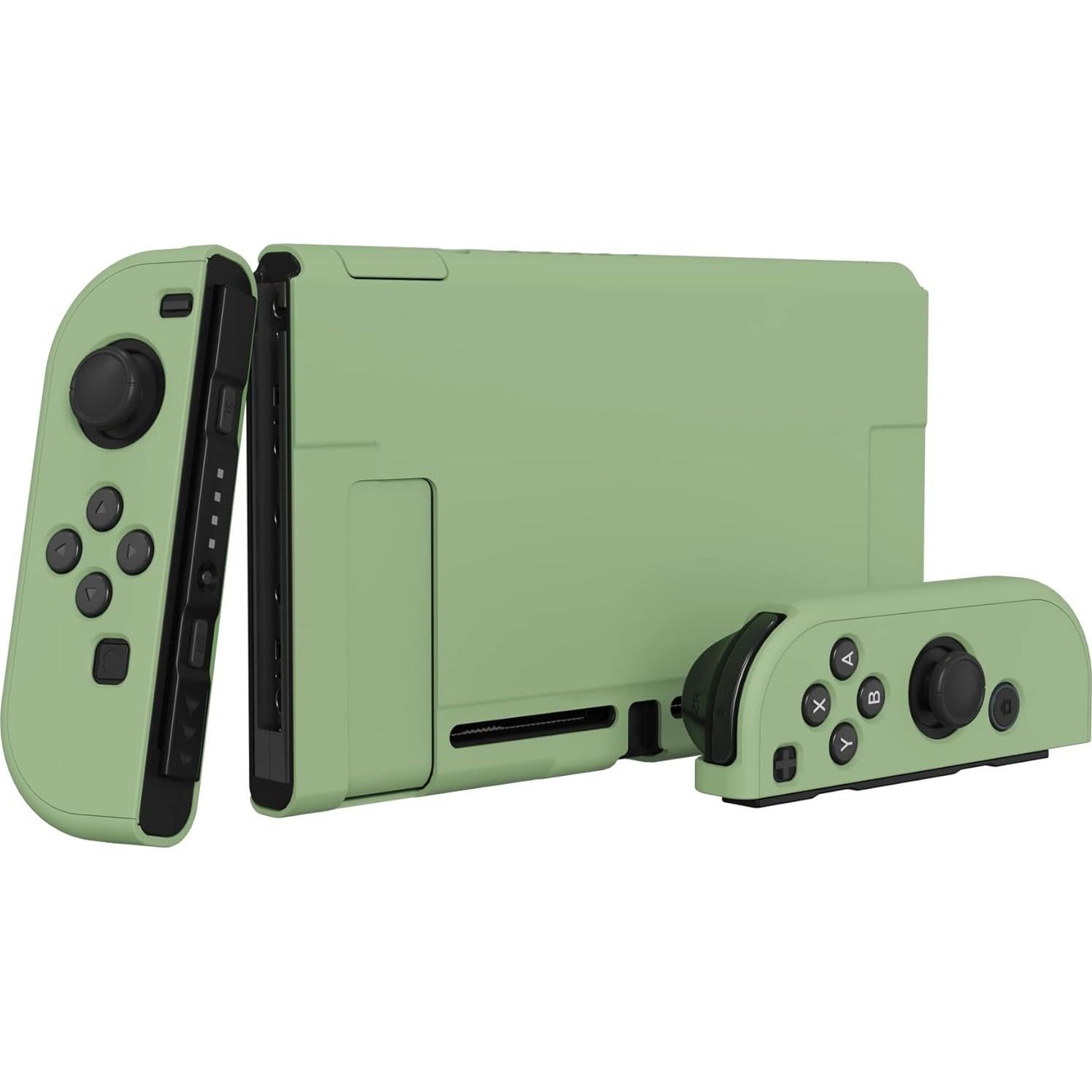 Funda Ergonómica PlayVital para Nintendo Switch Verde