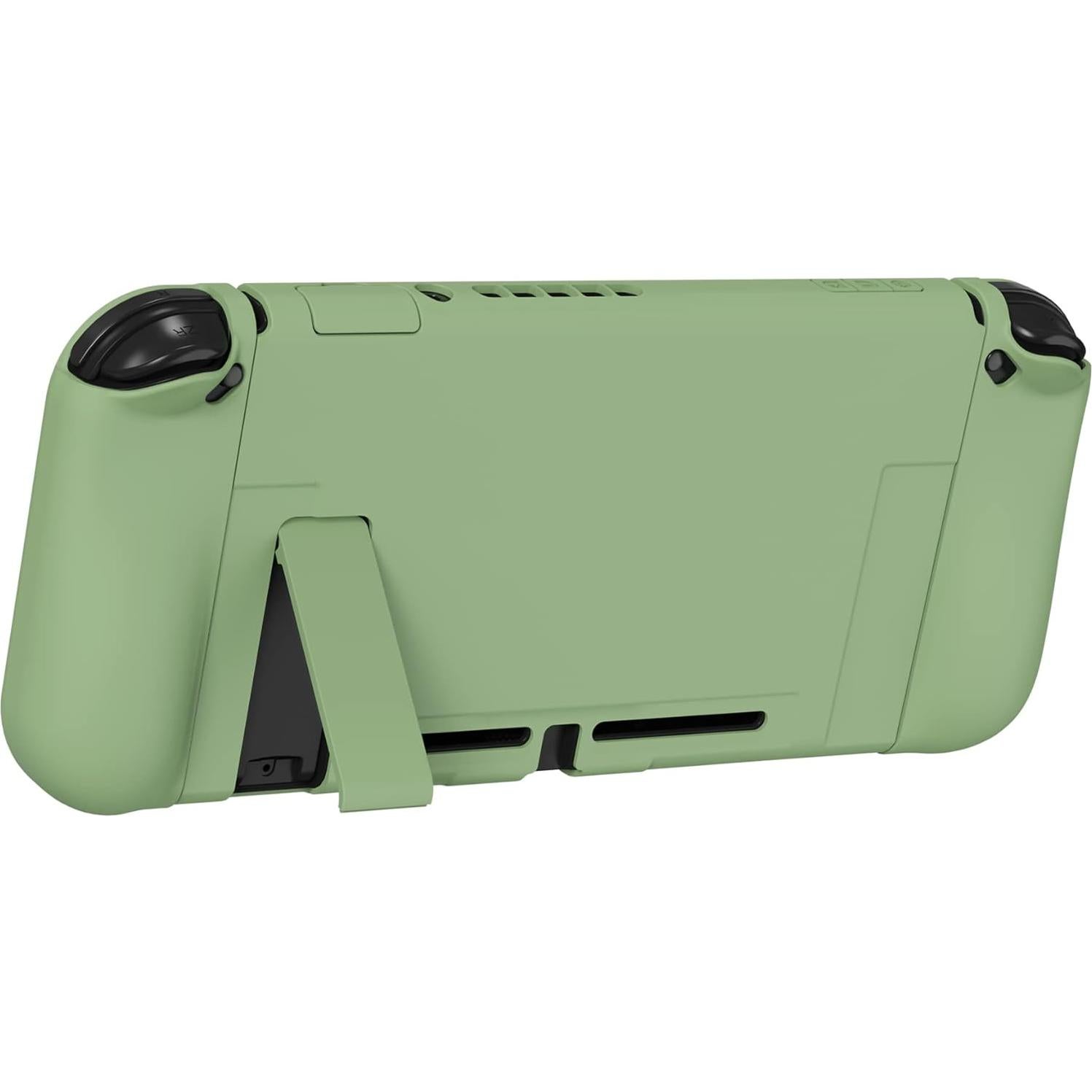 Funda Ergonómica PlayVital para Nintendo Switch Verde