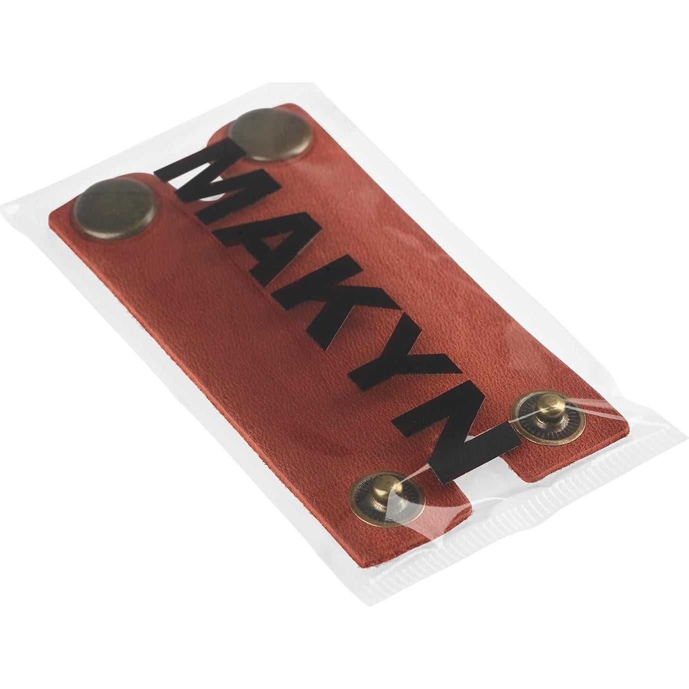 Cubierta Protectora de Afeitar de Cuero Auténtico Cognac