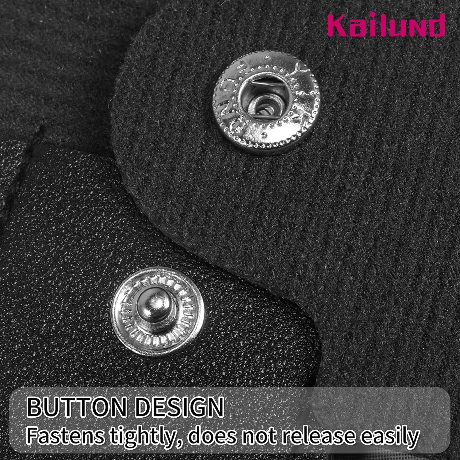 Funda de Afeitar de Viaje Kailund de PU Negra 14 x 5.5 cm