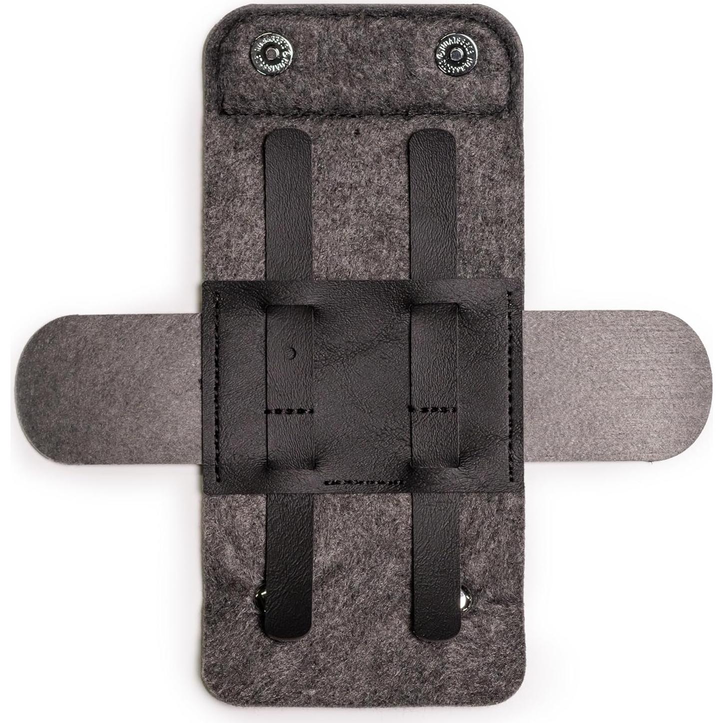 Funda Protectora de Afeitar Henson - Cuero Vegano y Lana Merino