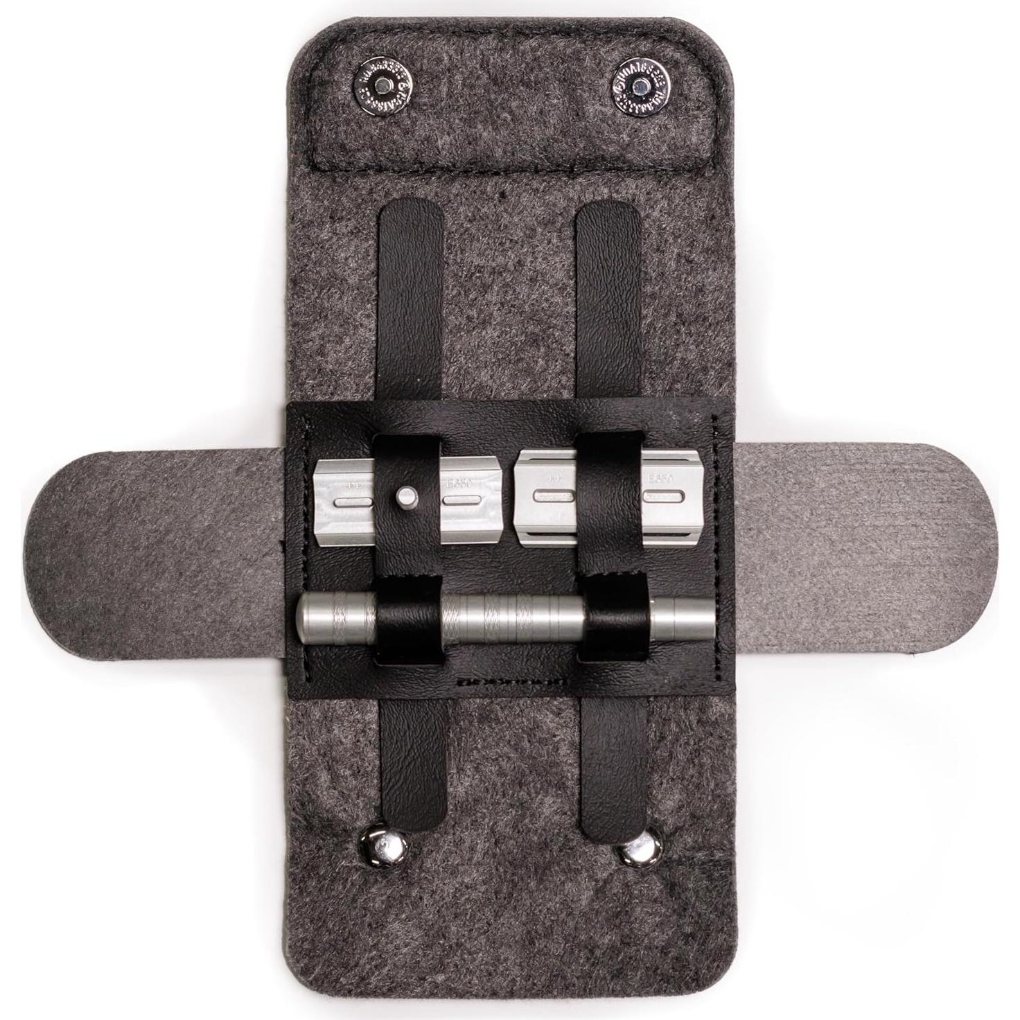 Funda Protectora de Afeitar Henson - Cuero Vegano y Lana Merino