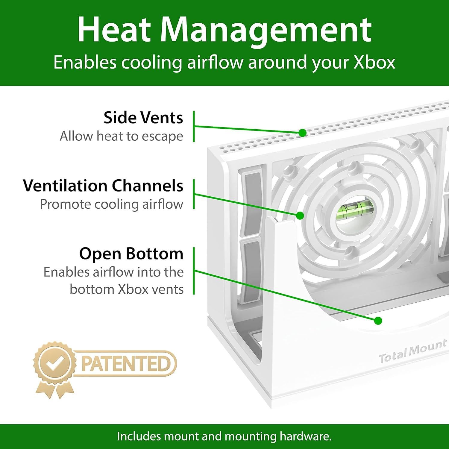 Soporte de Pared TotalMount para Xbox Series S - Blanco