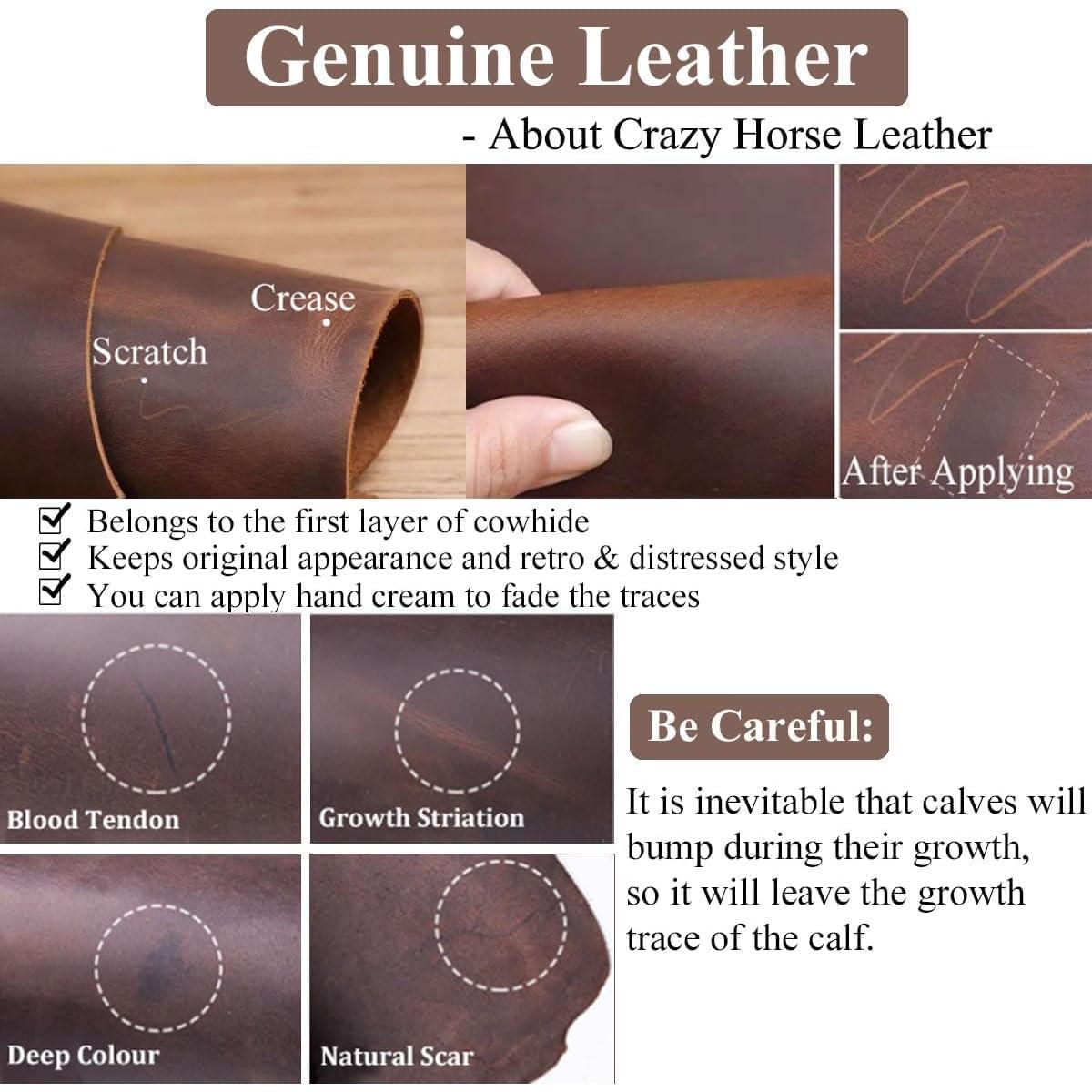 Estuche de Viaje para Reloj Acidea de Cuero Genuino 16.5cm