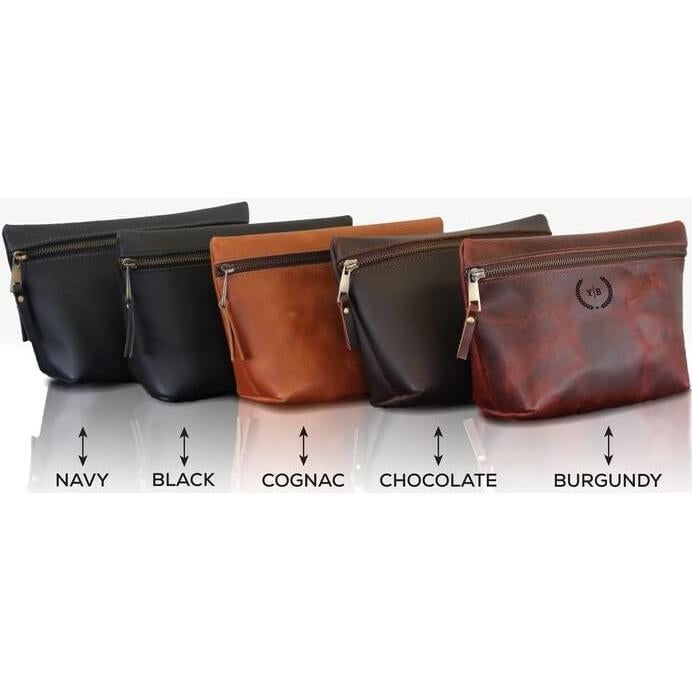 Bolsa de Maquillaje de Cuero LUXE-RANGE Personalizada 19x7.6x15.2 cm