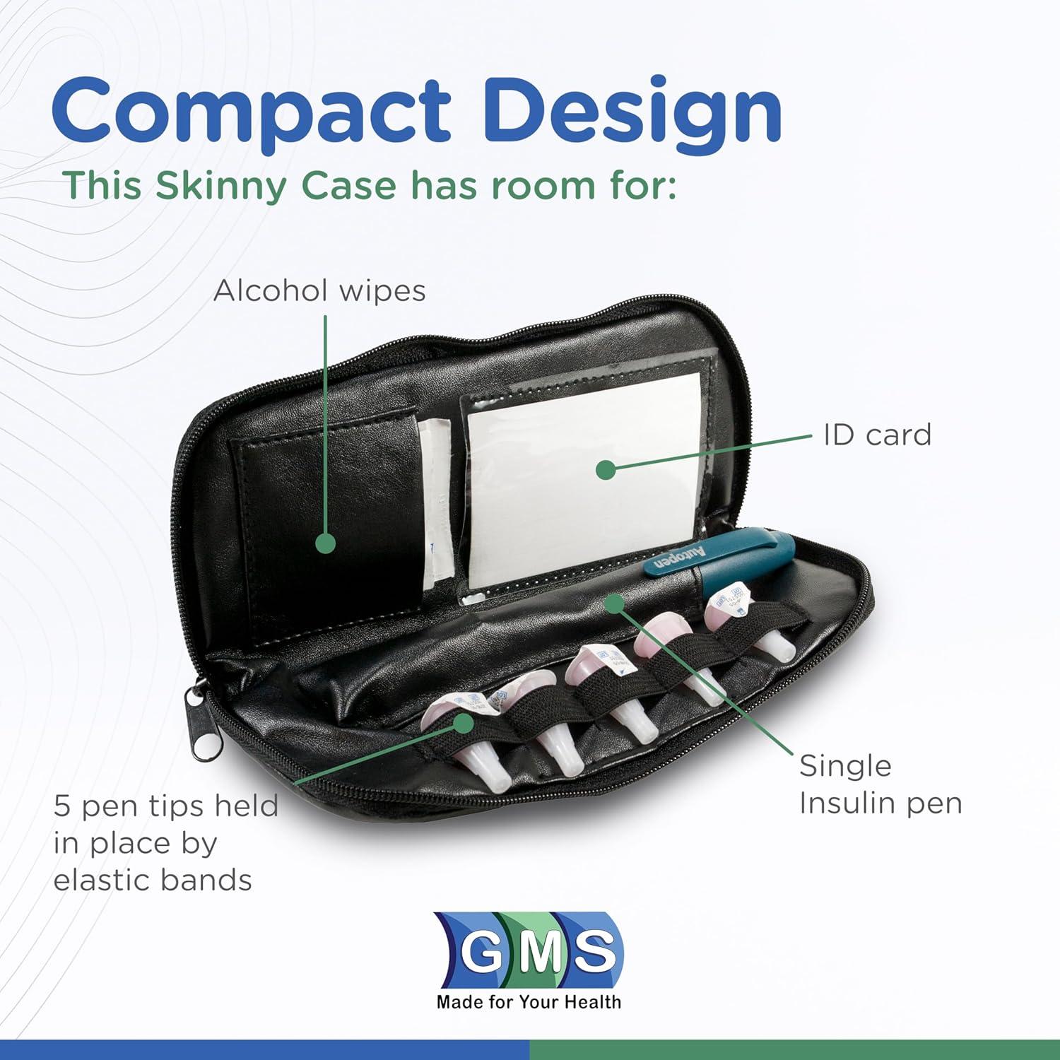 Estuche de Viaje Dittibags para Insulina - Negro