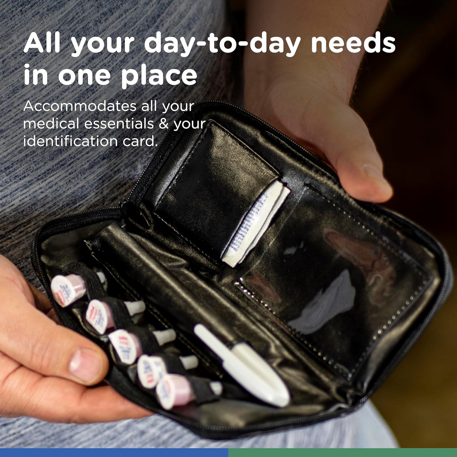 Estuche de Viaje Dittibags para Insulina - Negro