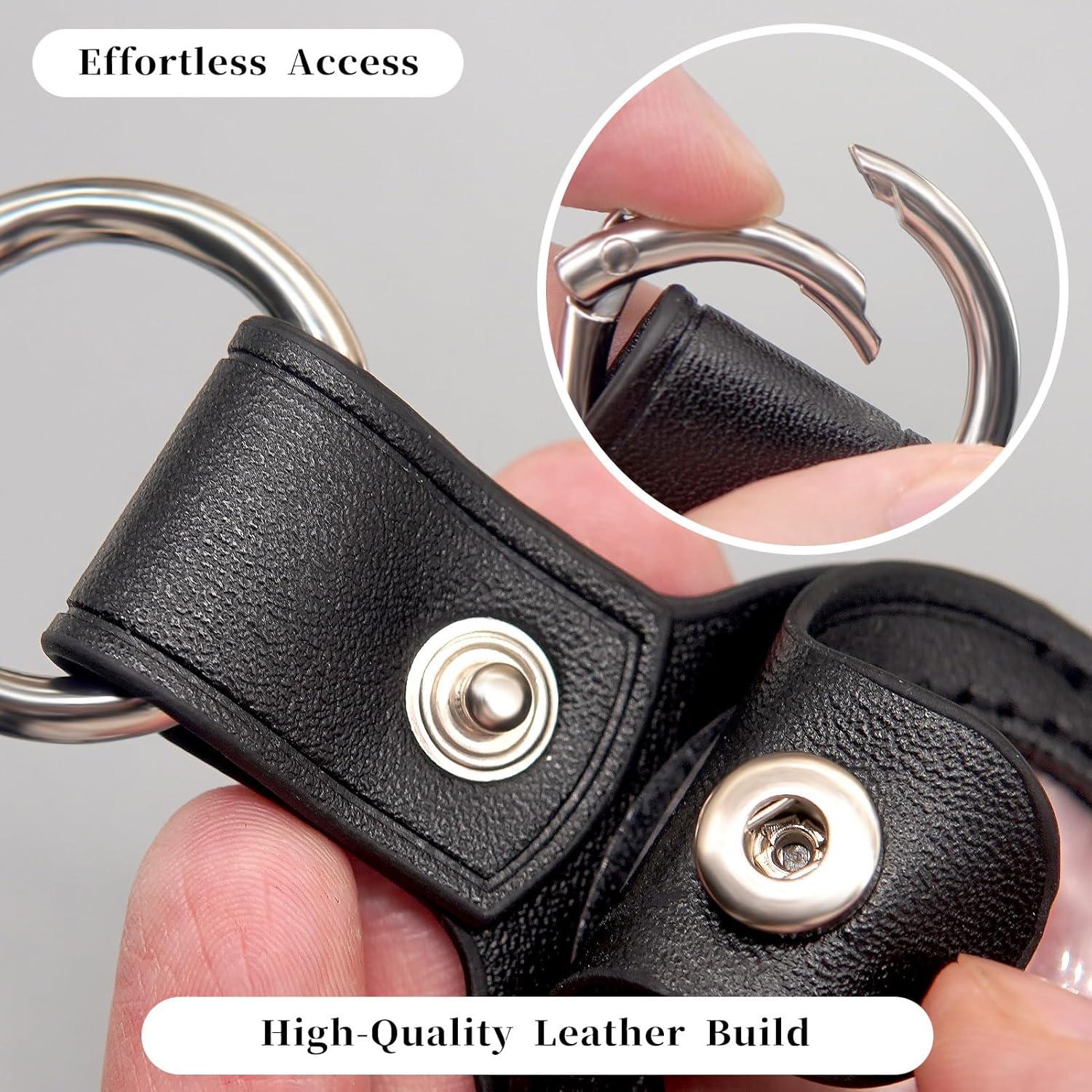 Llave de Monedas ForFine Doble Cara Cuero Premium 40 mm