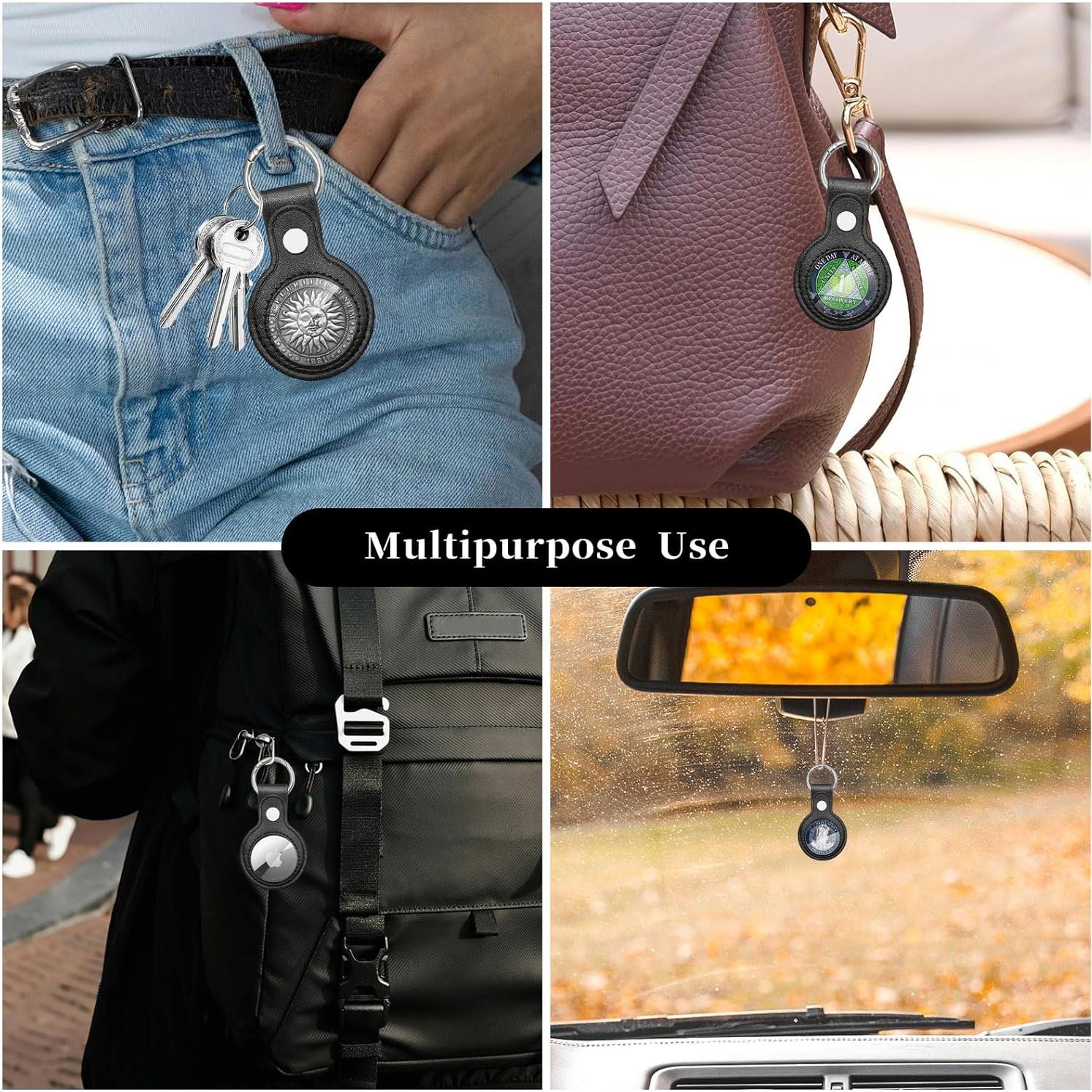 Llave de Monedas ForFine Doble Cara Cuero Premium 40 mm