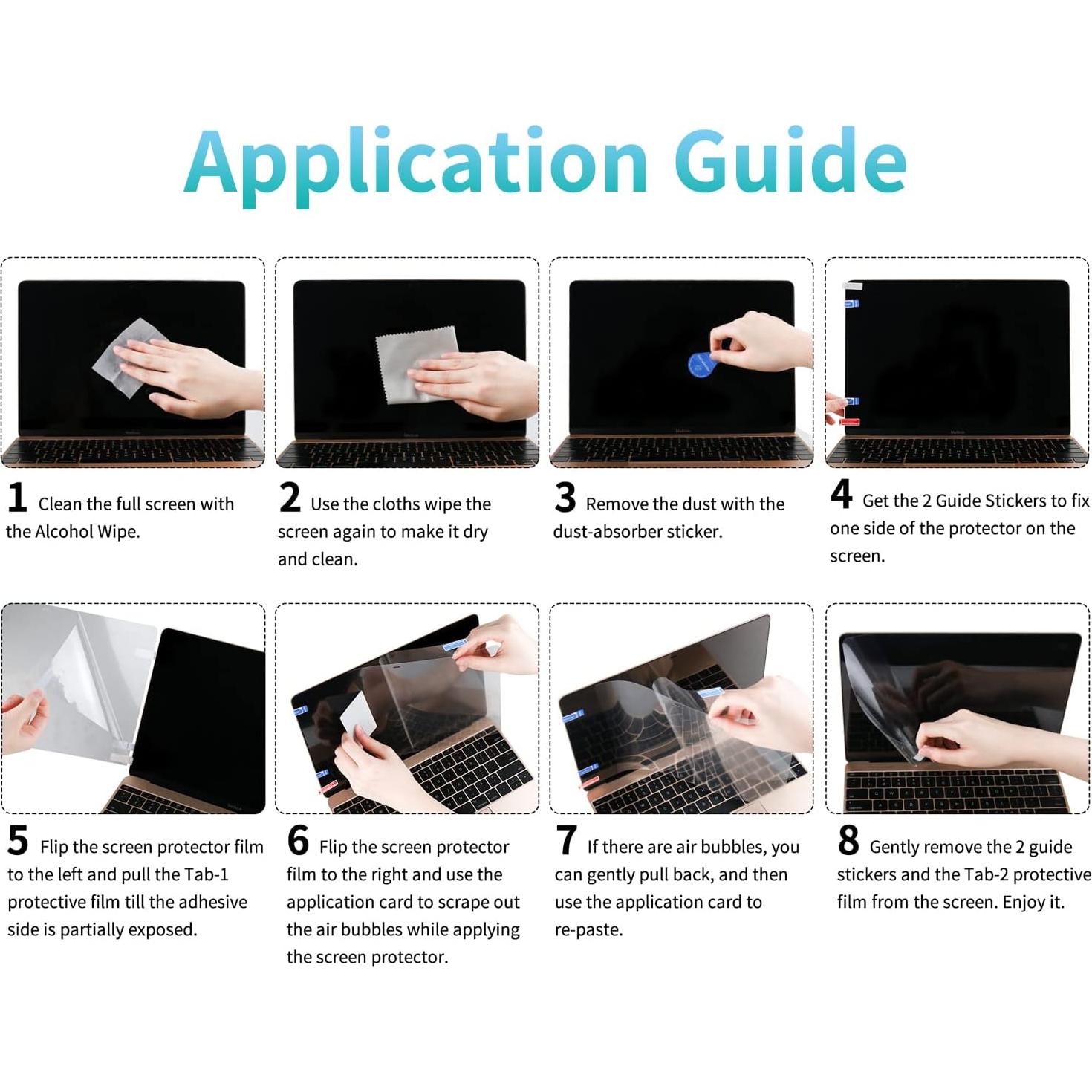 Protector de Pantalla Antirreflejo F FORITO 14" para Laptop