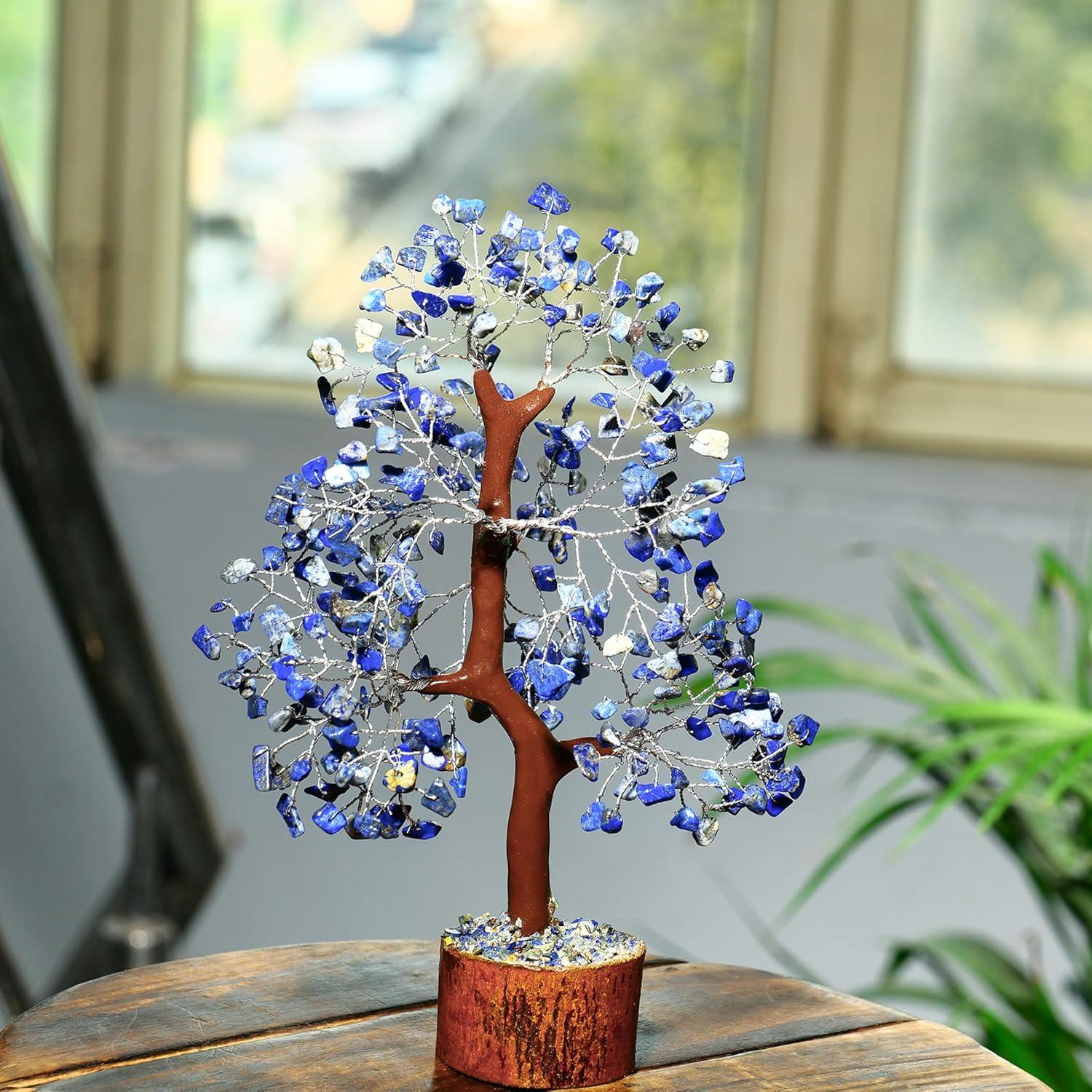Árbol de Cristal Lapis Lazuli PYOR 25-30 cm Decoración
