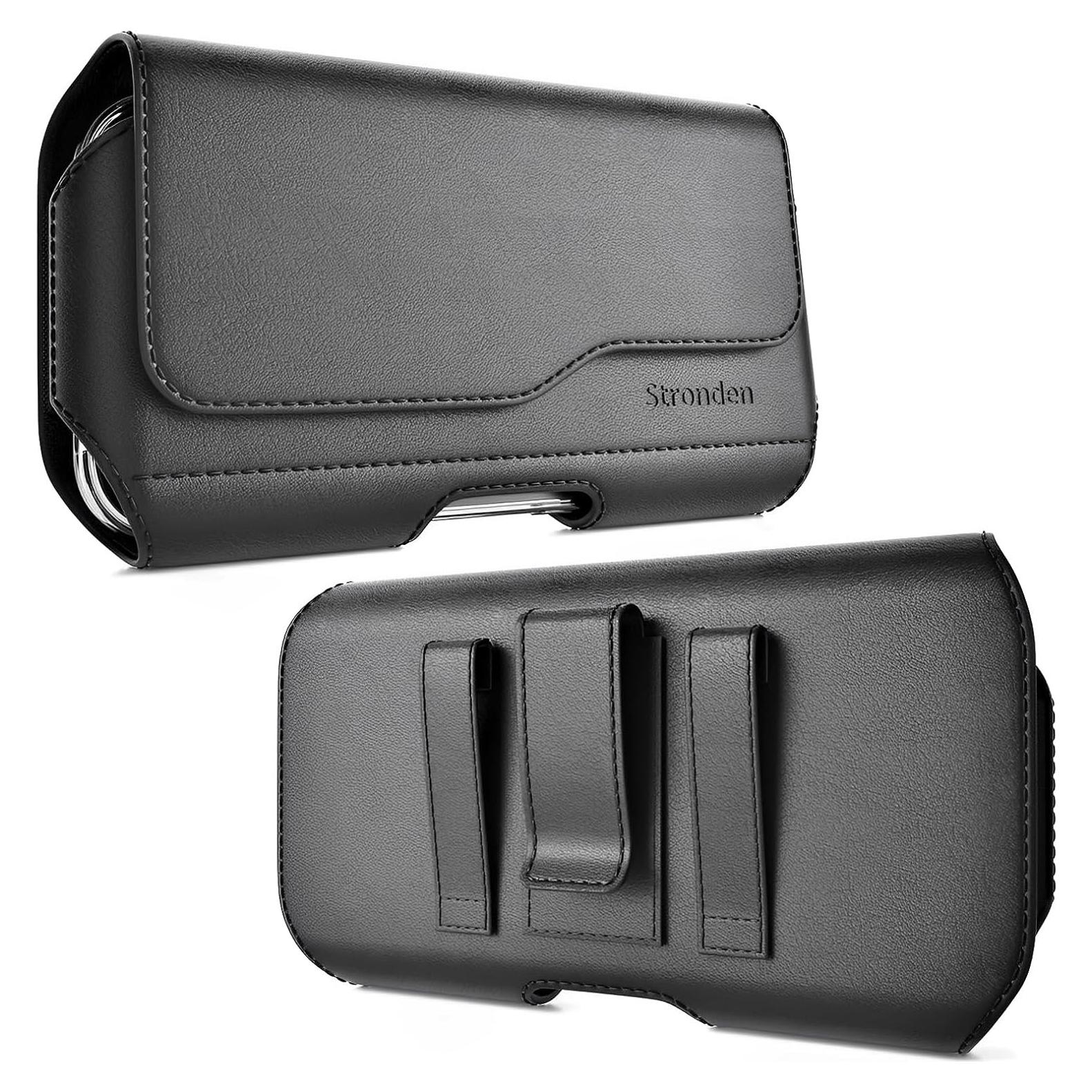 Funda de Cinturón Stronden para Samsung Galaxy S25/S24/S23/S22/S21/S20/S10/S9/S8 - Cierre Magnético y Clip