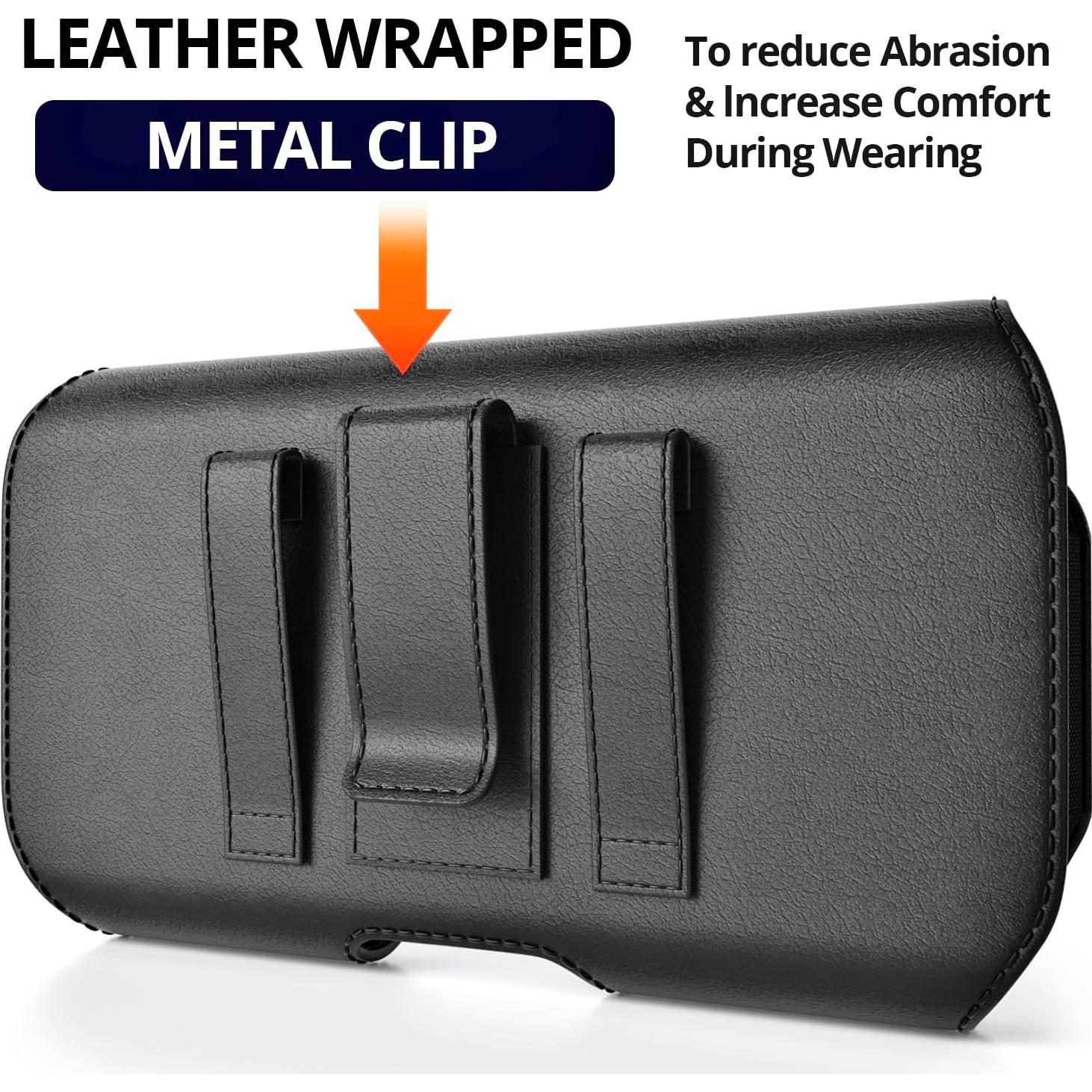 Funda de Cinturón Stronden para Samsung Galaxy S25/S24/S23/S22/S21/S20/S10/S9/S8 - Cierre Magnético y Clip