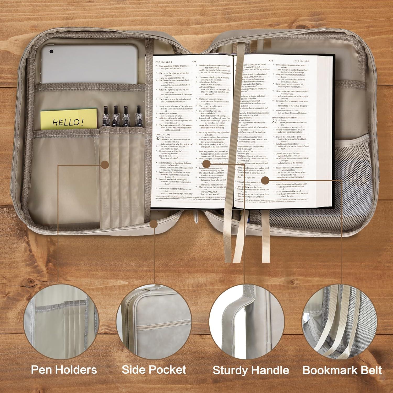 Funda de Biblia Orionstar de Cuero PU Resistente al Agua