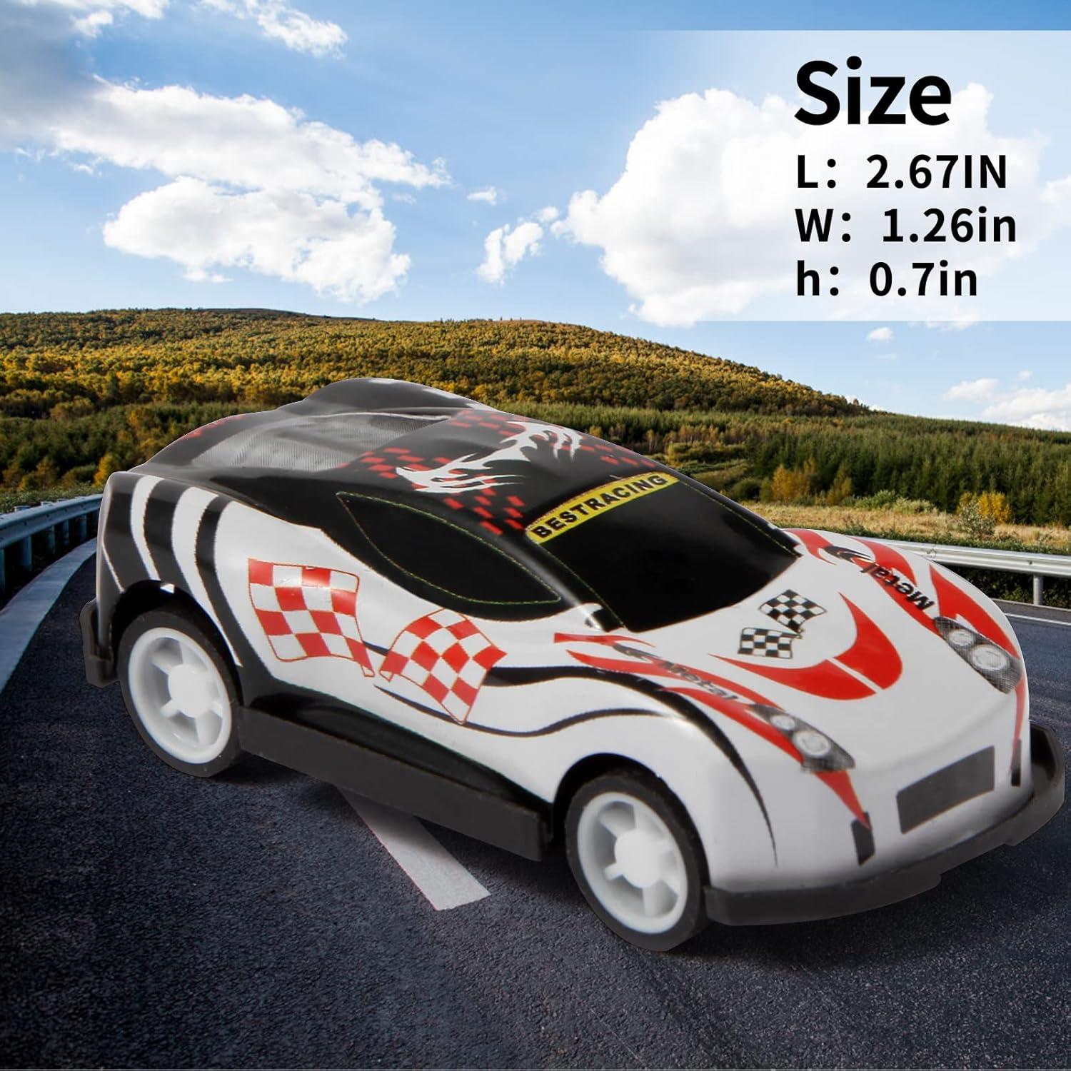 Paquete de 28 coches de retroceso Benzem 6.86 cm para niños